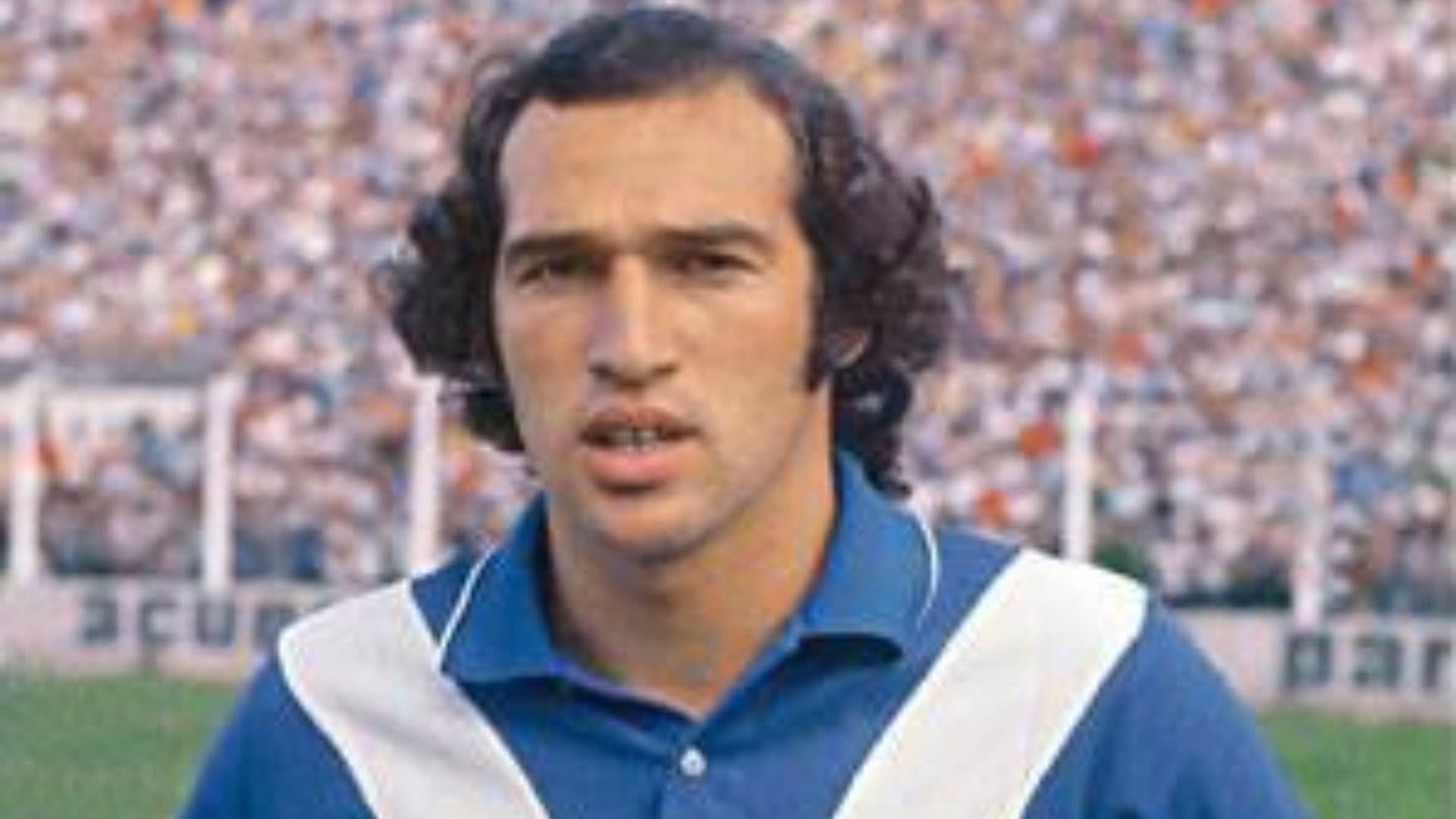 Carlos Bianchi en su etapa como futbolista de Vélez