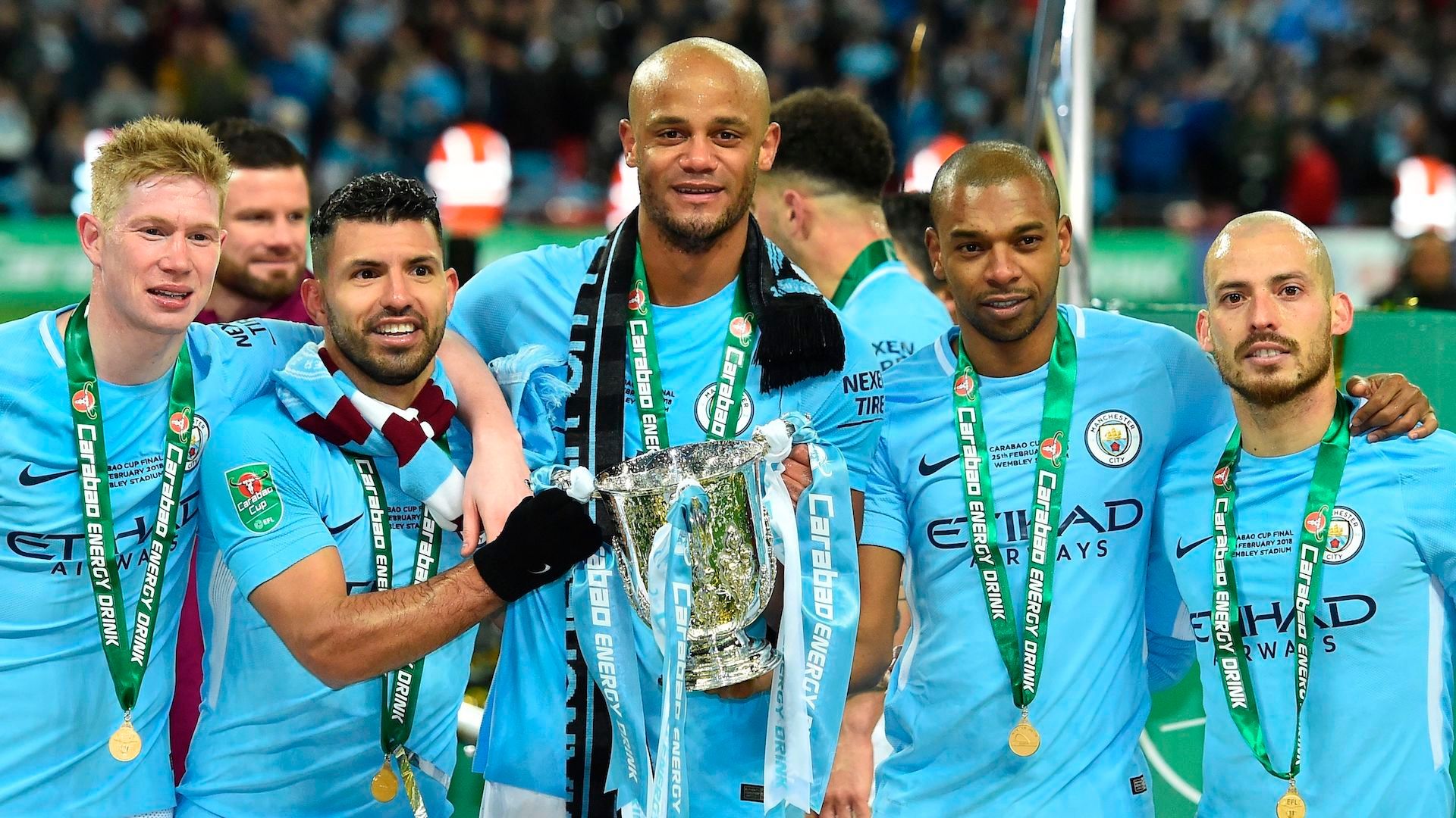Sergio Agüero Manchester City Carabao Cup