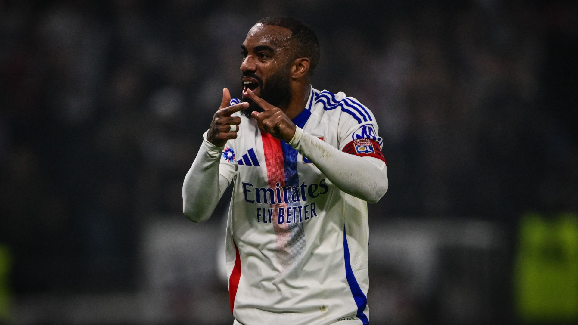 Alexandre Lacazette Lyon Saint-Etienne Ligue 1 10112024