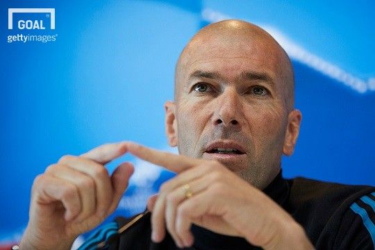 레알 마드리드 감독 지네딘 지단. 사진=게티이미지