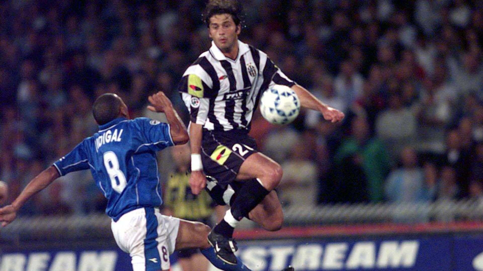 Josè Luis Vidigal Alessio Tacchinardi Napoli Juventus 2000
