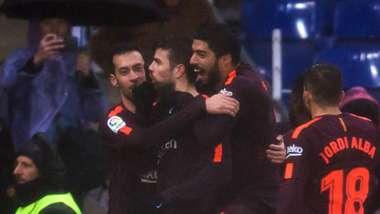Barcelona celebrate
