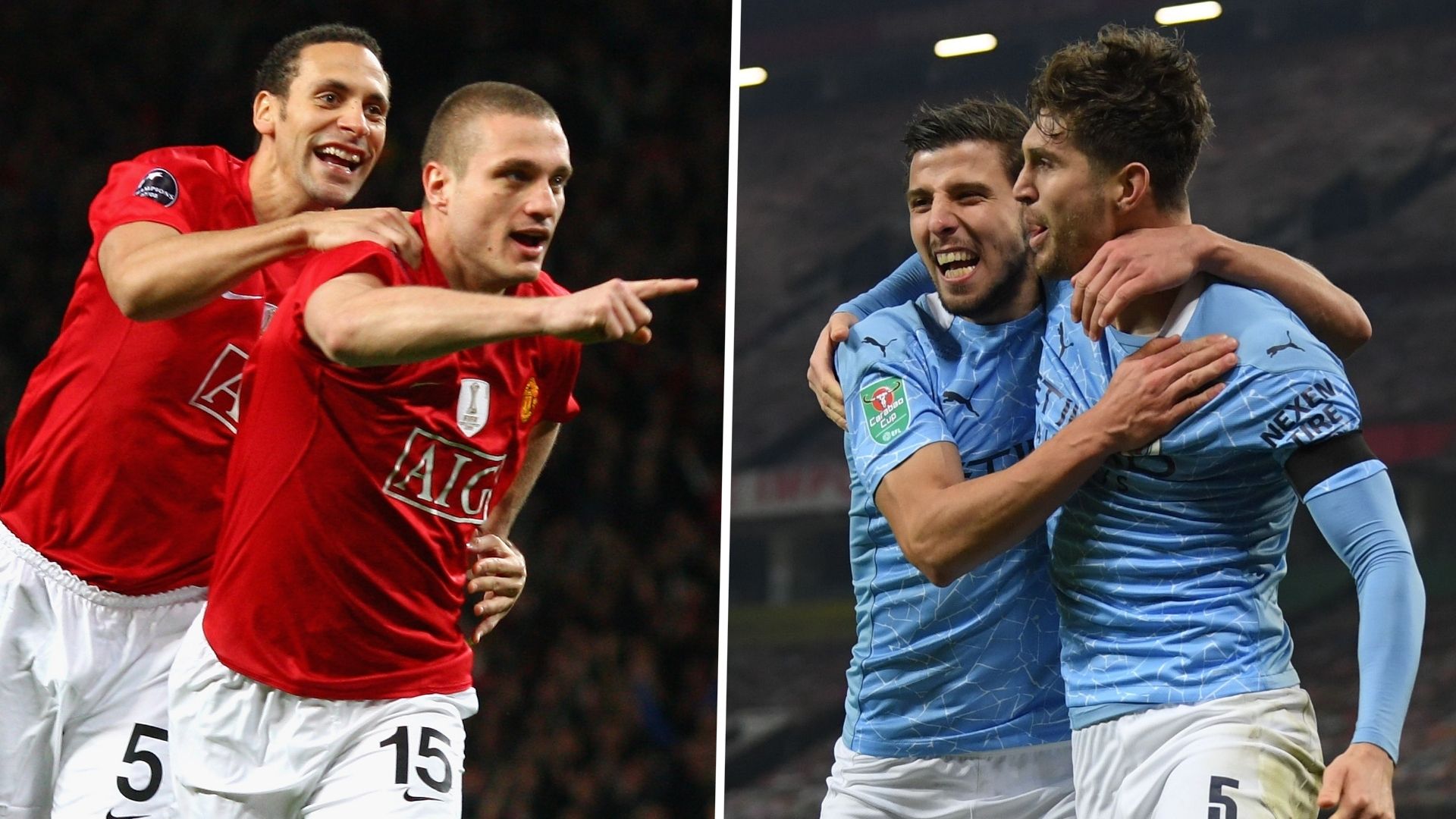 Rio Ferdinand Nemanja Vidic Ruben Dias John Stones