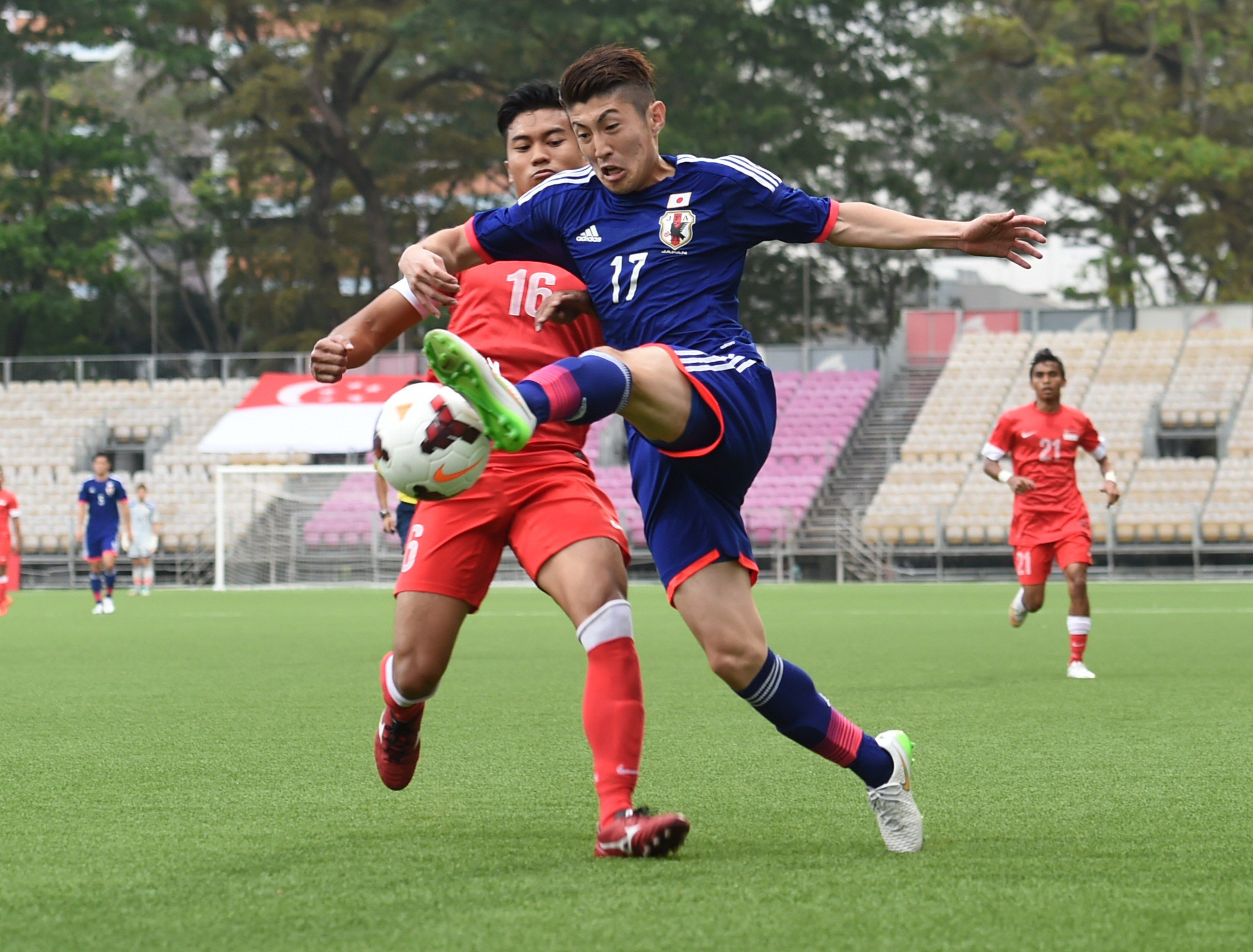 Singapore U23 - Japan U22