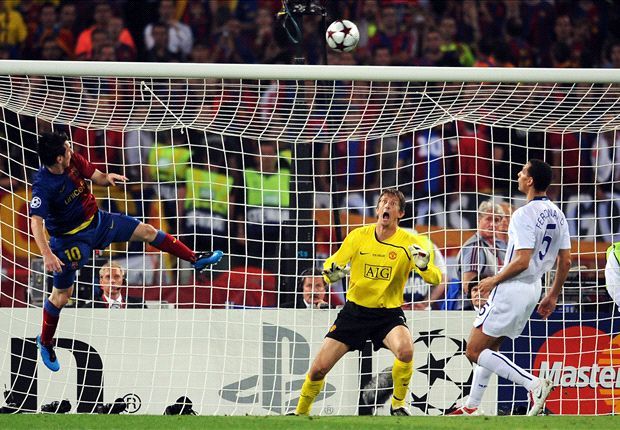 Messi Barcellona-Manchester United