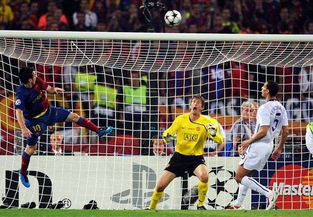 Messi Barcellona-Manchester United