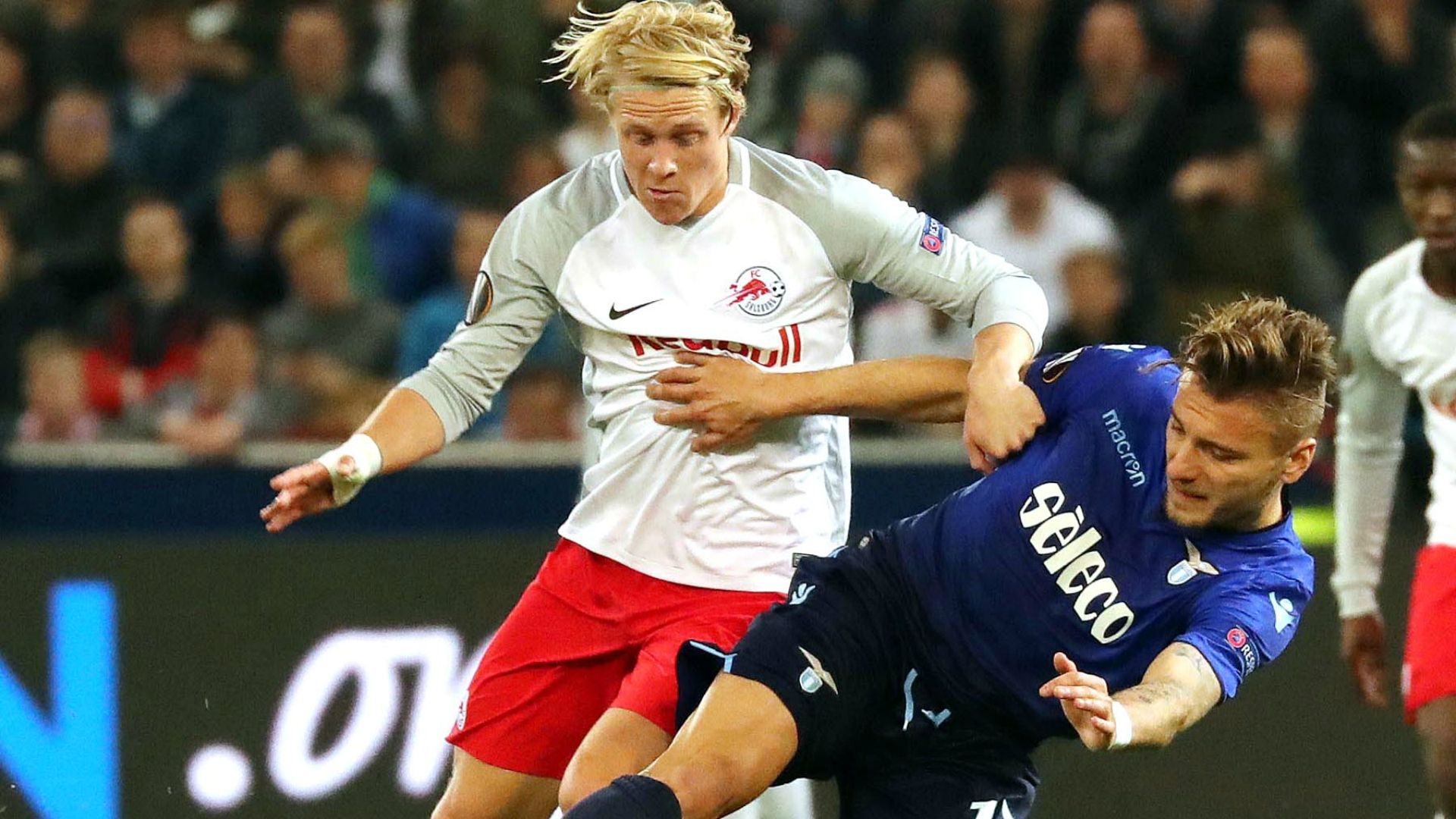 Immobile Schlager Salzburg Lazio Europa League