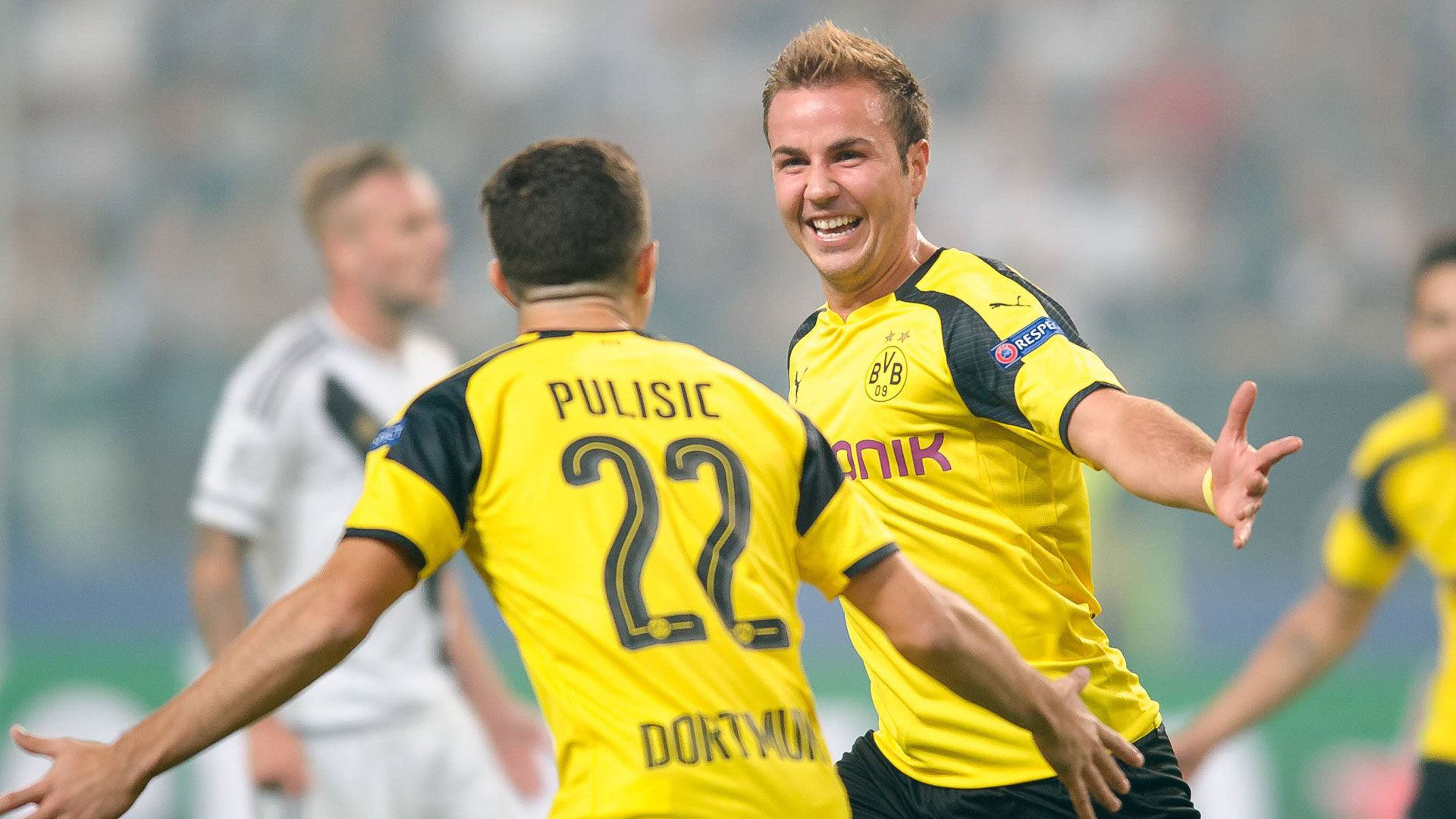 GERMANY ONLY Mario Götze Legia Warschau Borussia Dortmund UEFA Champions League 14092016