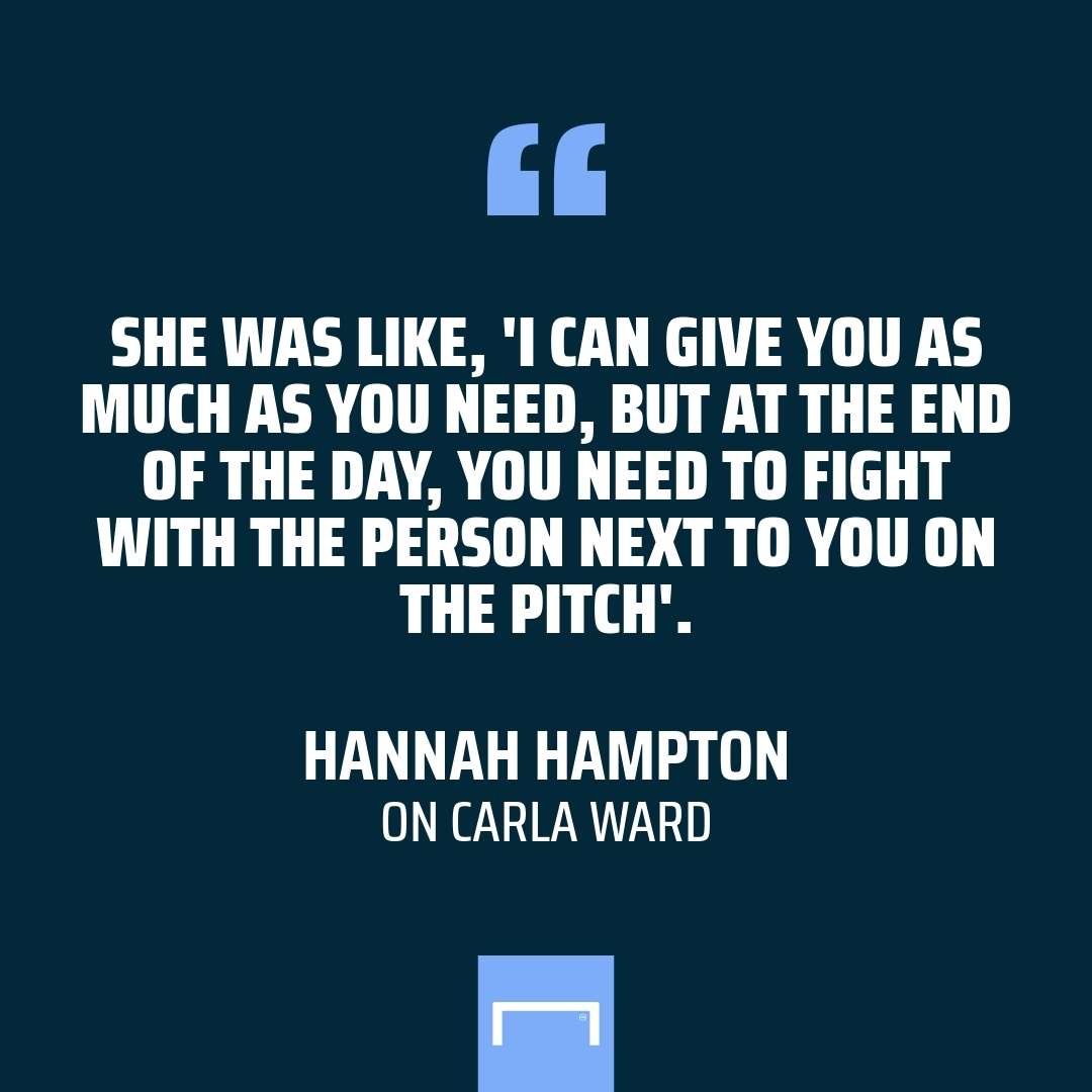 Hannah Hampton quote