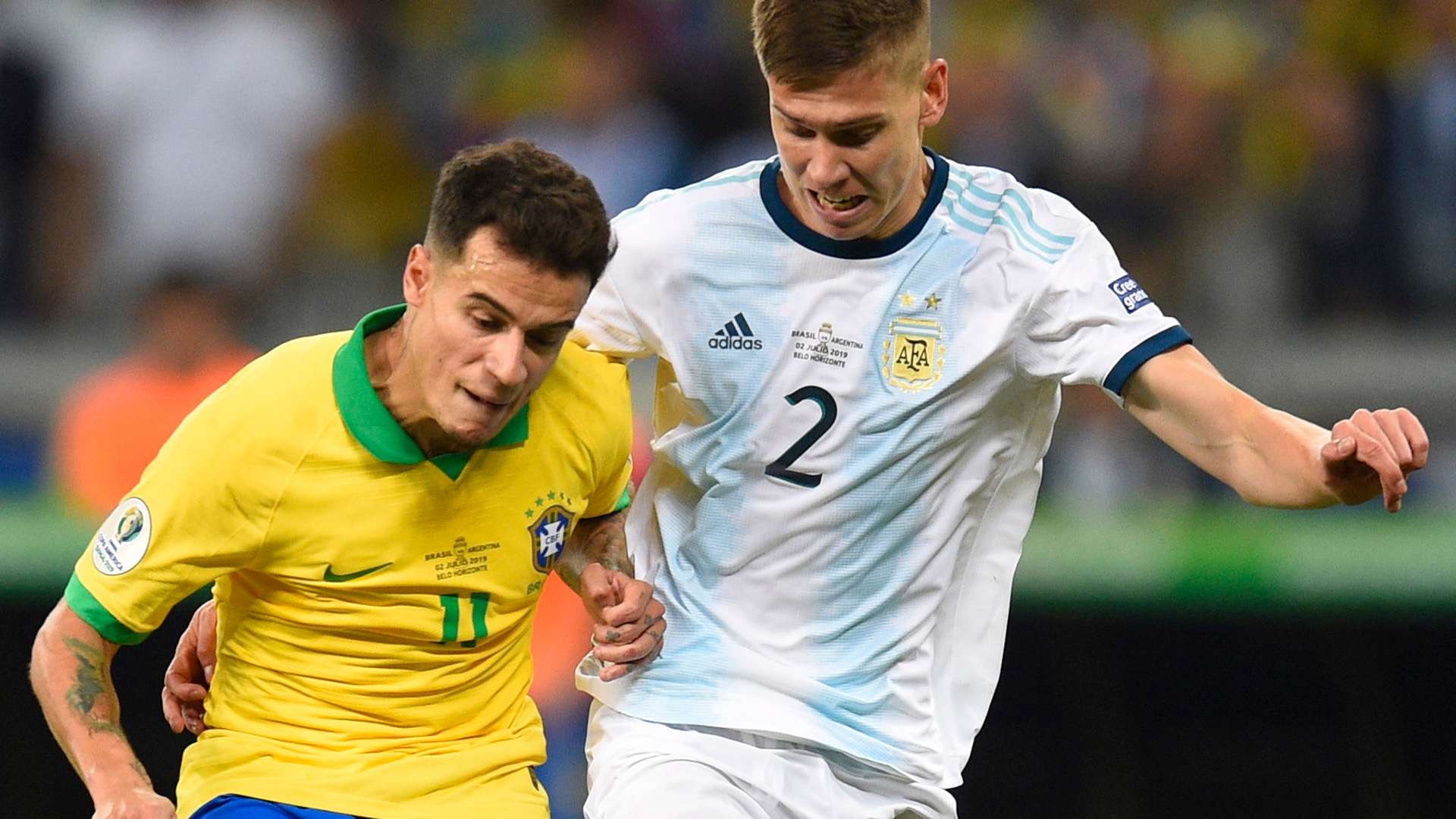 Juan Foyth Coutinho Brasil Argentina Copa América 02072019