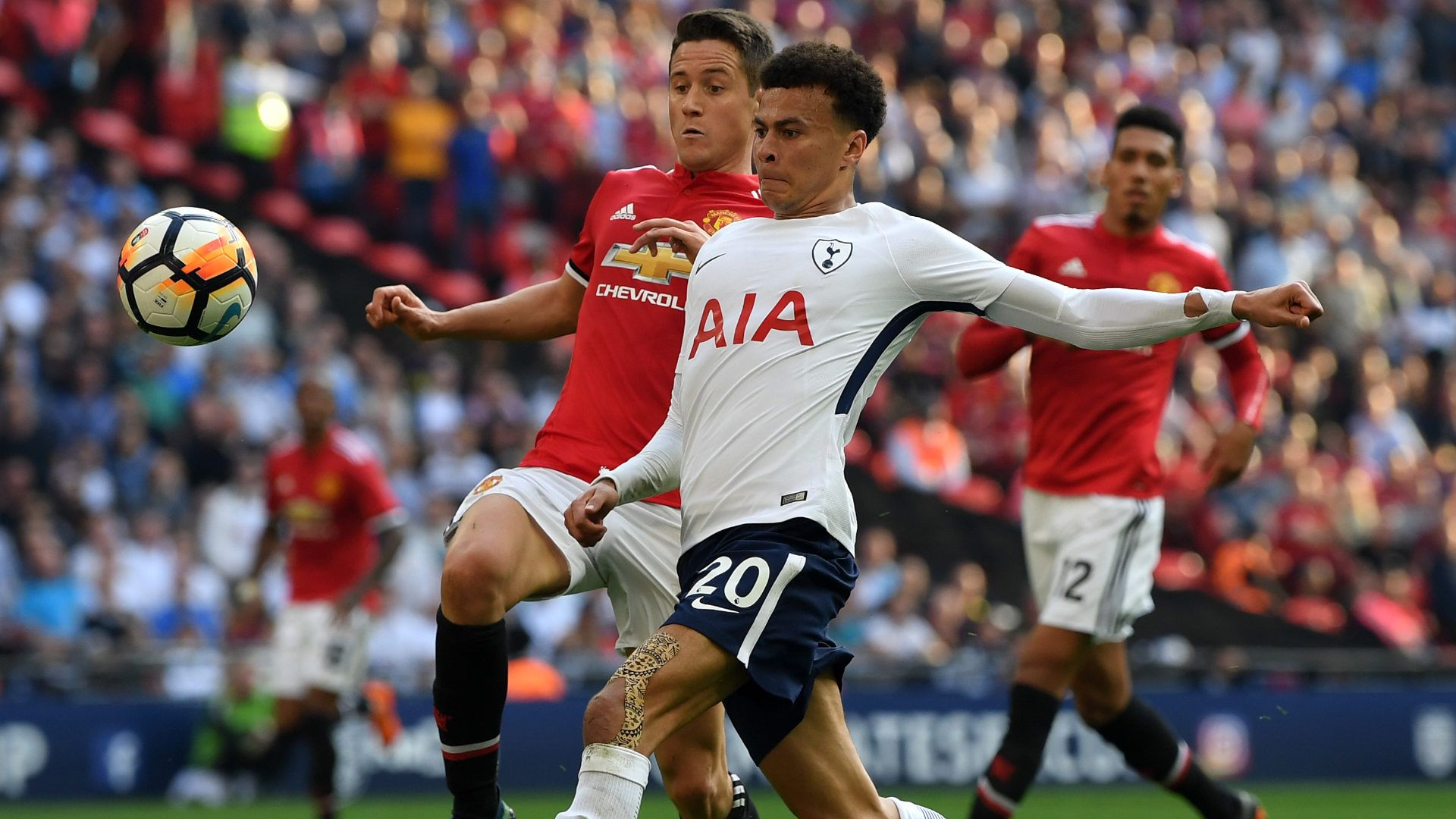 Dele Alli Ander Herrera Manchester United Tottenham FA Cup SF 21042018