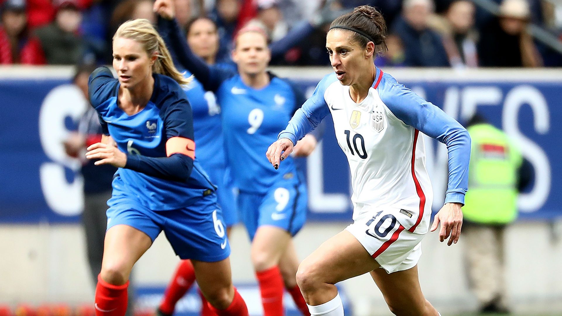 Carli Lloyd Amandine Henry USWNT USA France women
