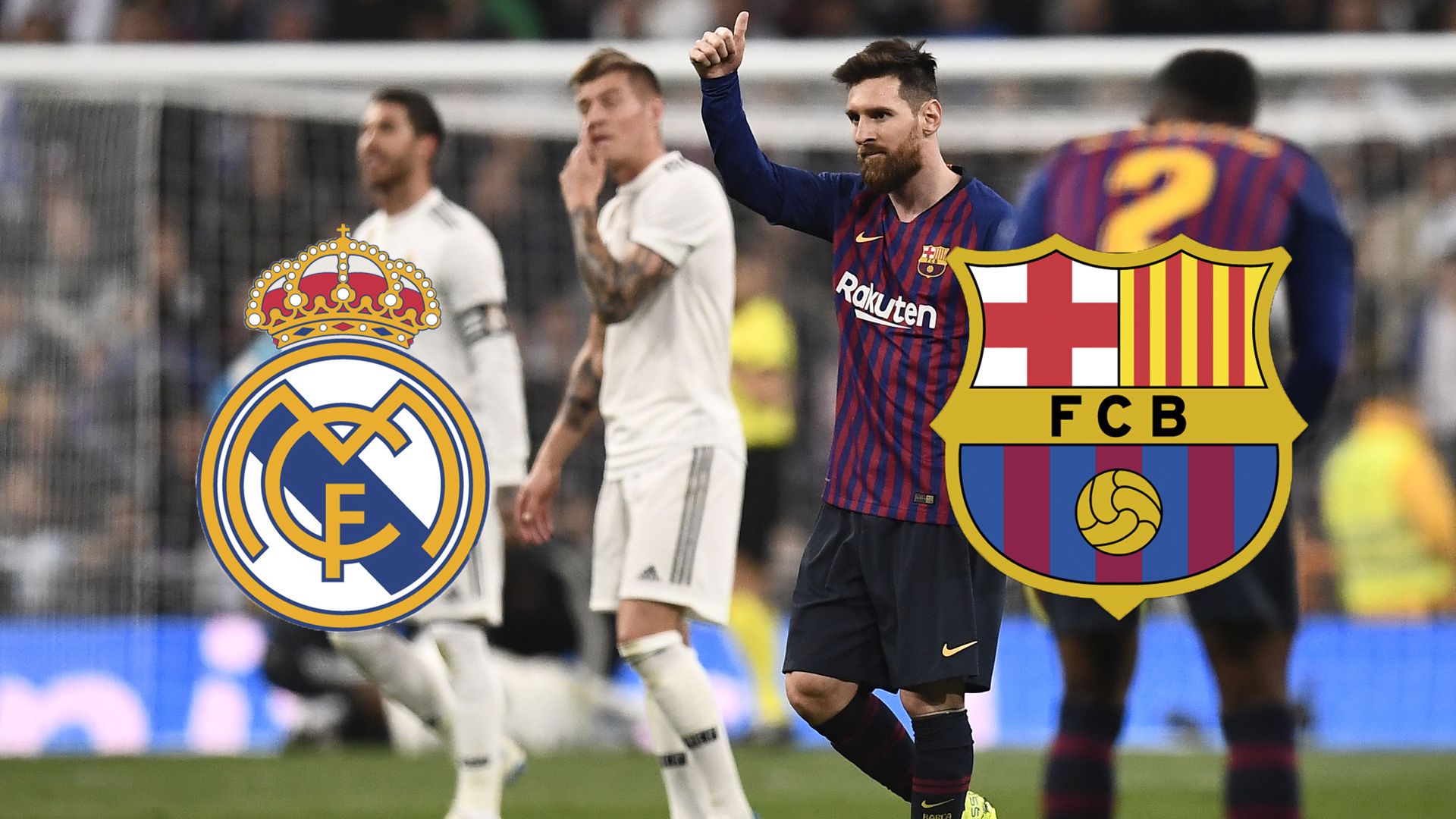 GFX Clasico Real Madrid Barcelona