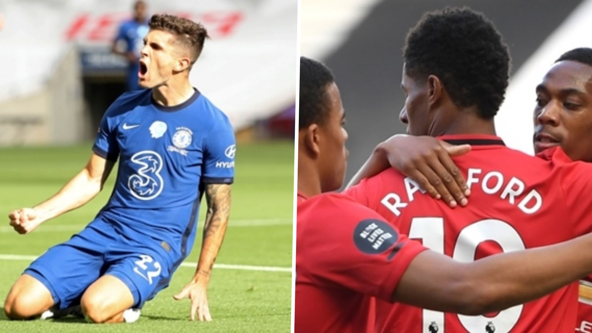 Pulisic Man Utd split