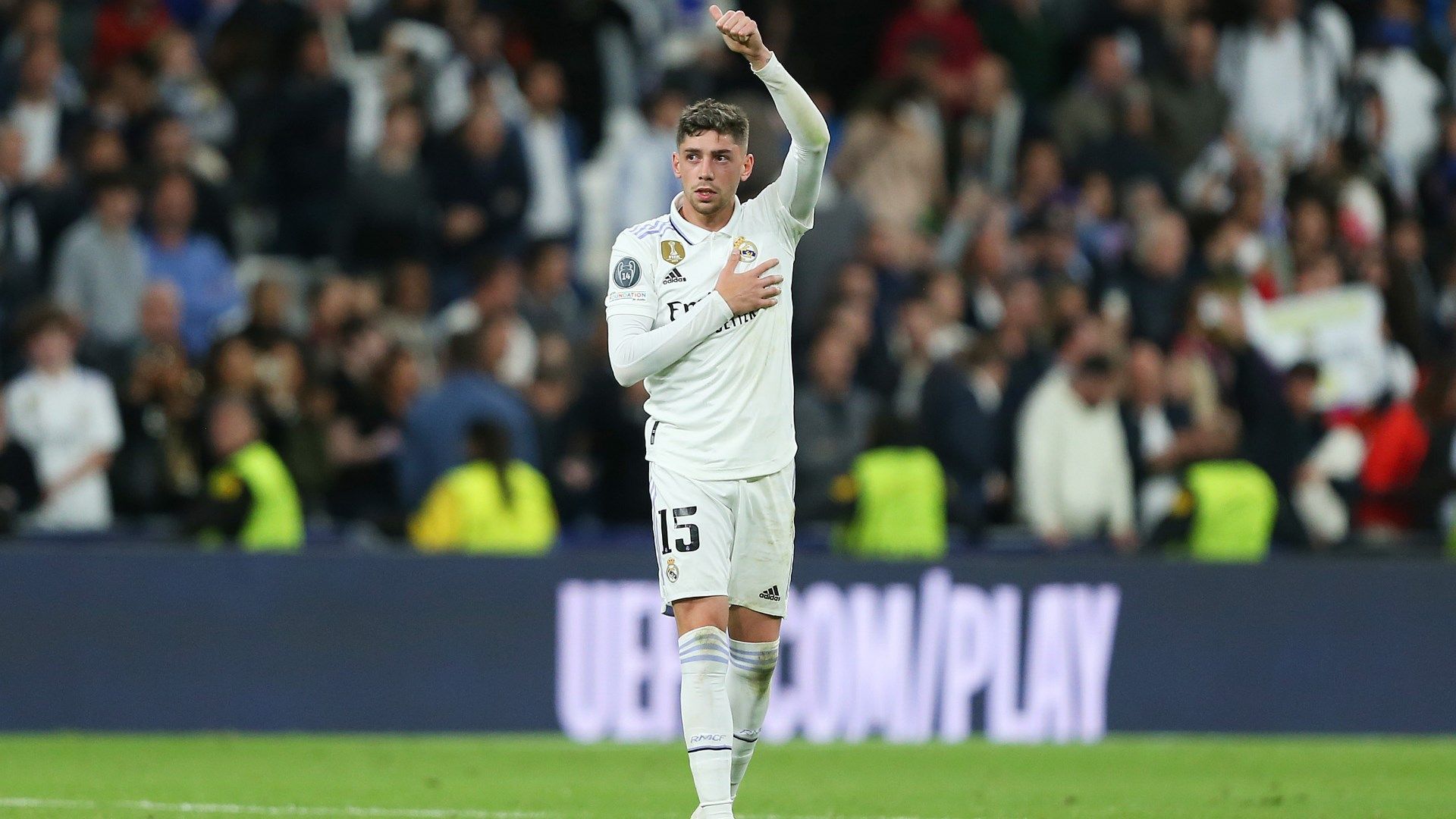 Federico Valverde, Real Madrid Vs. Chelsea Champions League 12042023