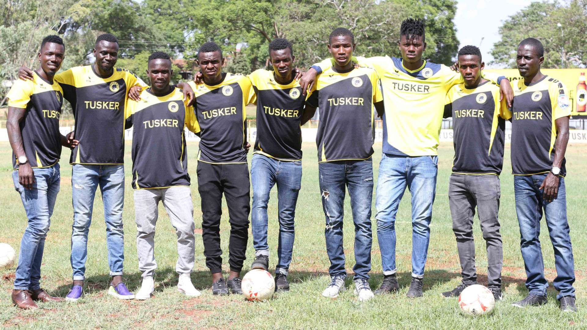Tusker unveil new signings at Ruaraka