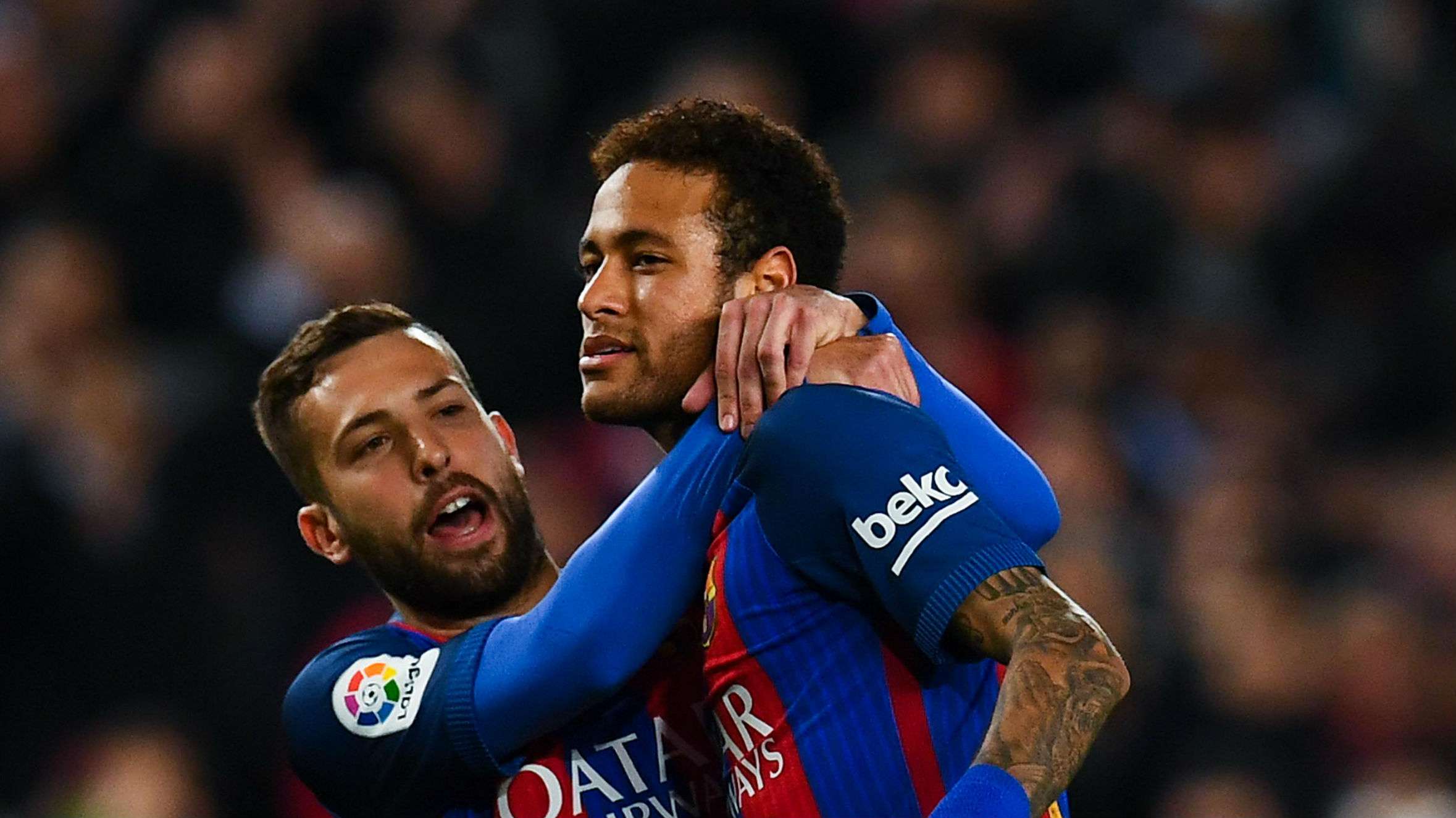 Jordi Alba Neymar Barcelona
