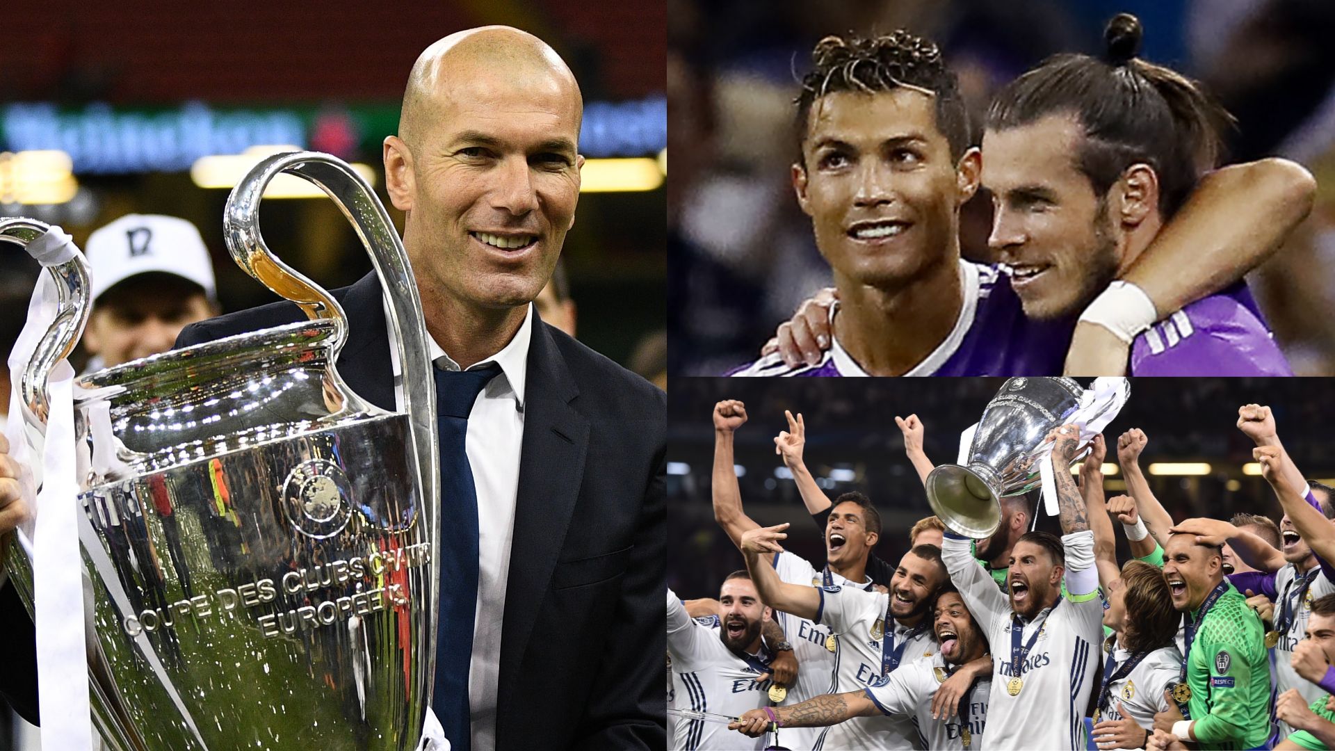GFX Zinedine Zidane Real Madrid 2017 Champions League