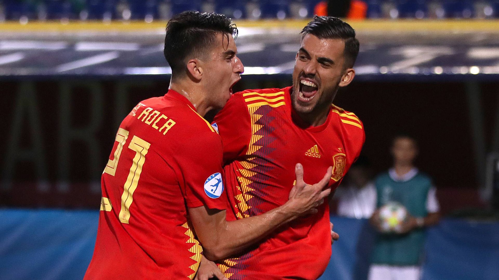 GERMANY ONLY Marc Roca Dani Ceballos Spain U21