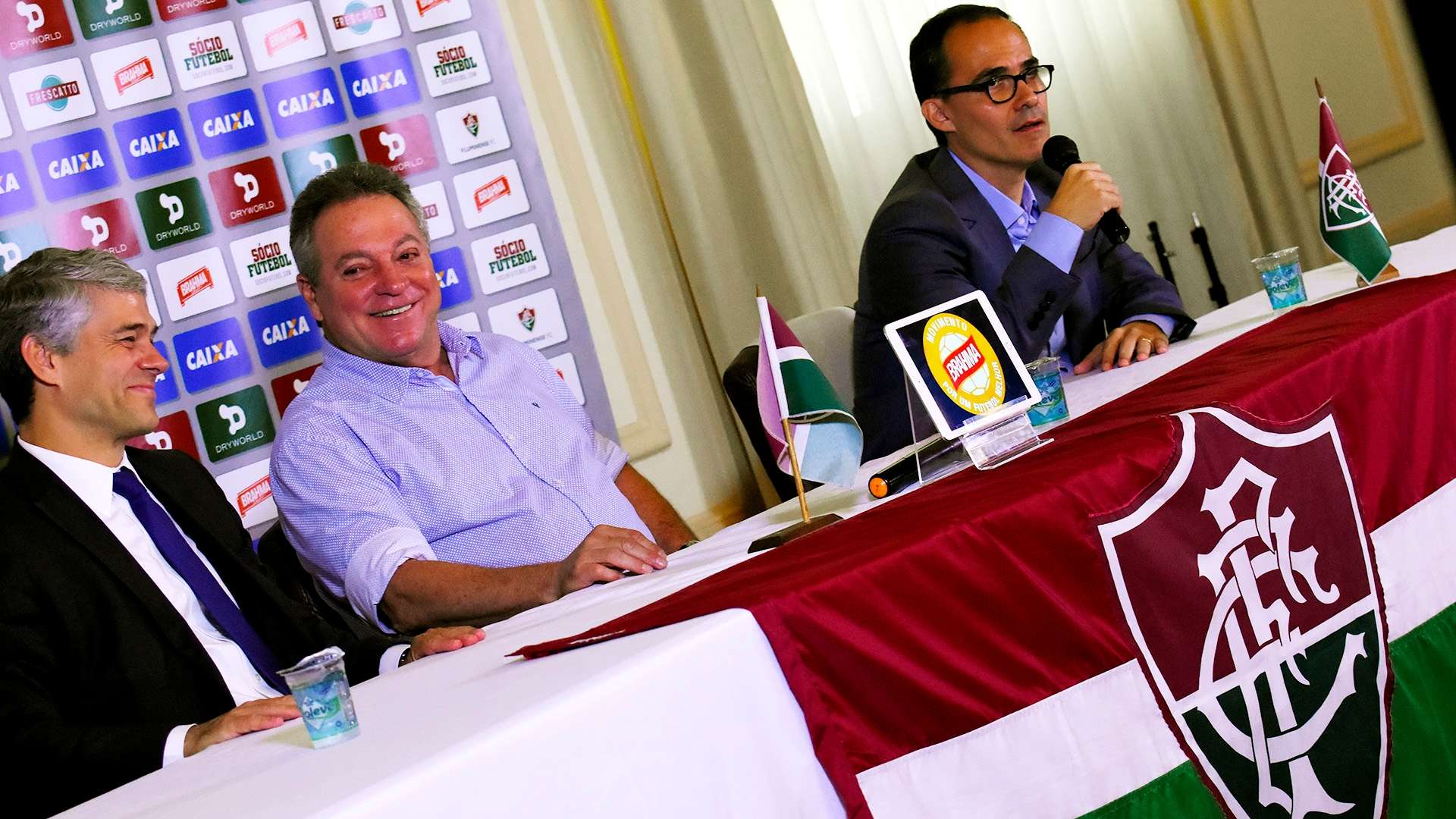 Pedro Abad Peter Siemsen Abel Braga Fluminense 2016