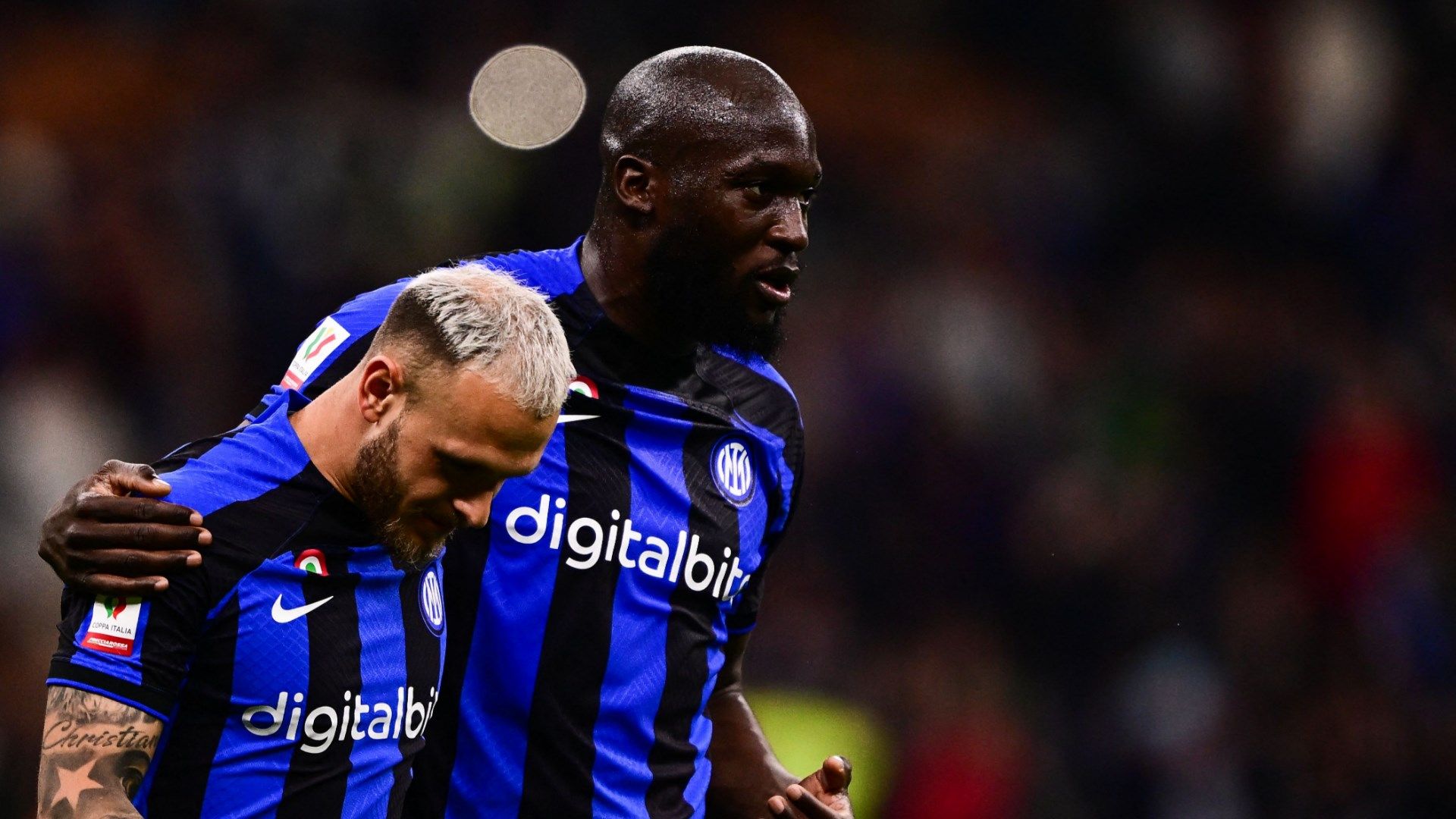 Federico Dimarco Romelu Lukaku Inter