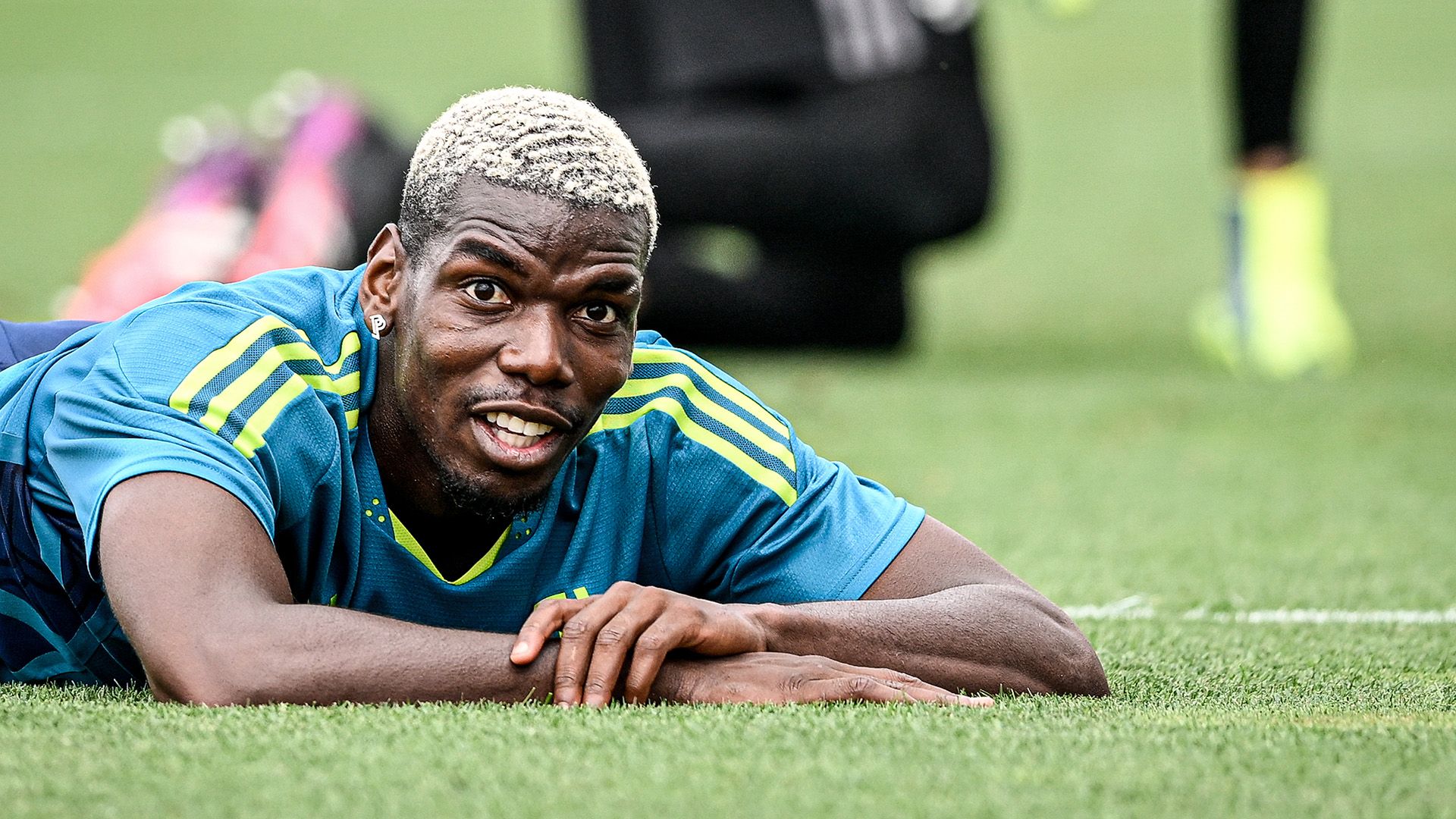 Paul Pogba pre-season training 2022