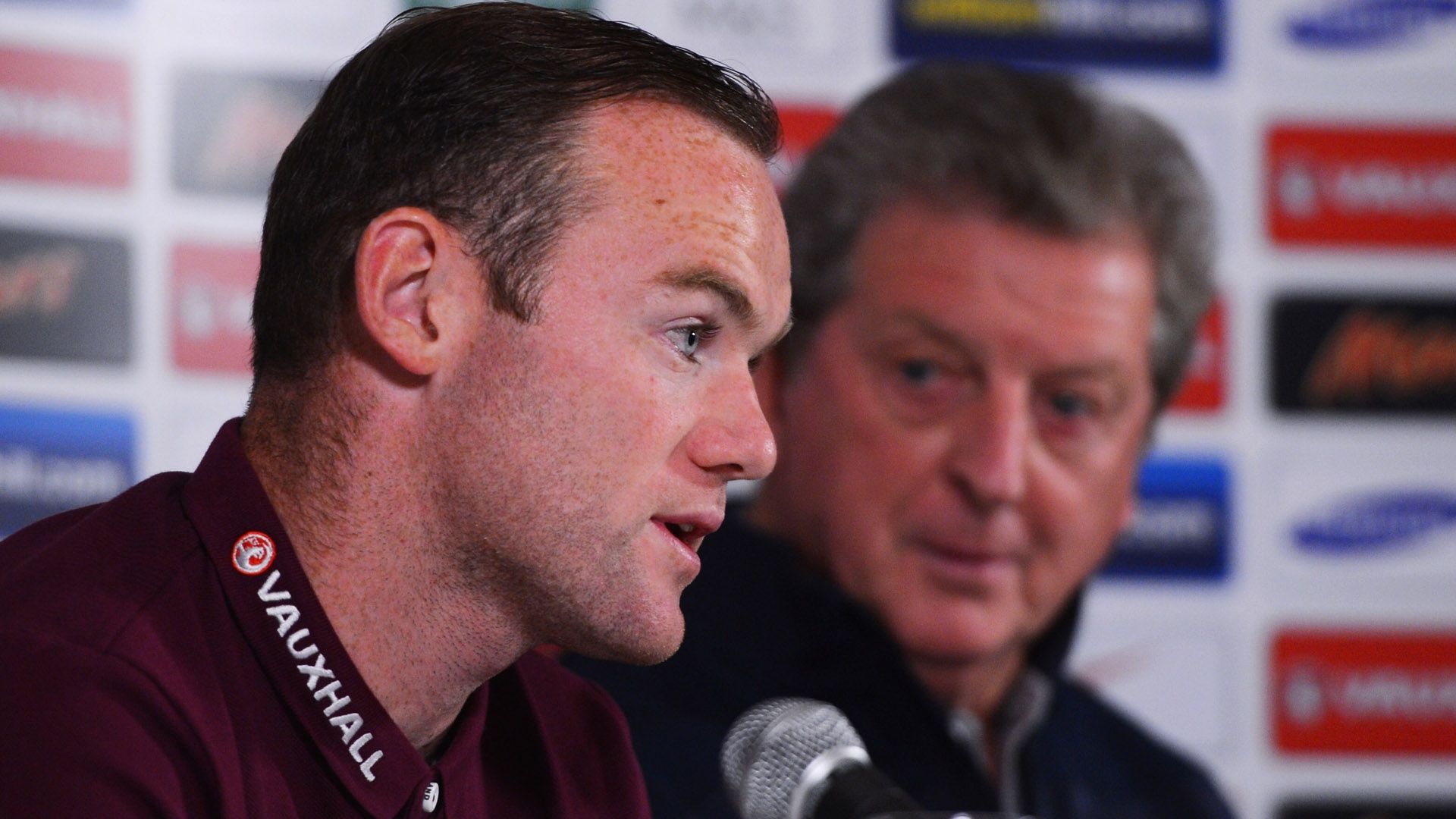 Wayne Rooney Roy Hodgson England 10082014