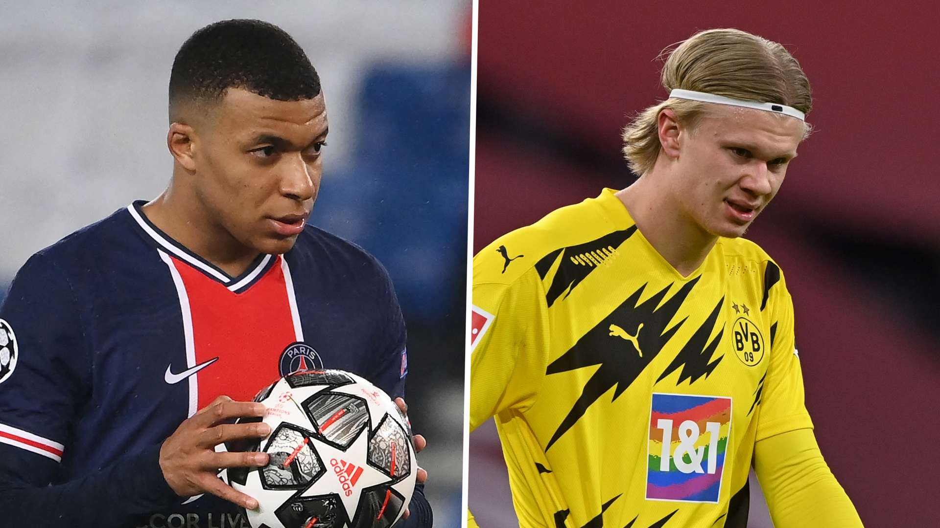 Kylian Mbappe Erling Haaland