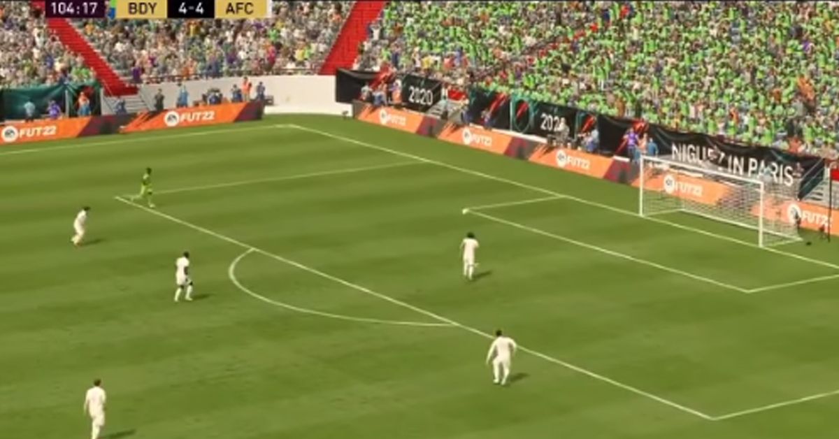 FIFA 22 Testversion Bug Screenshot