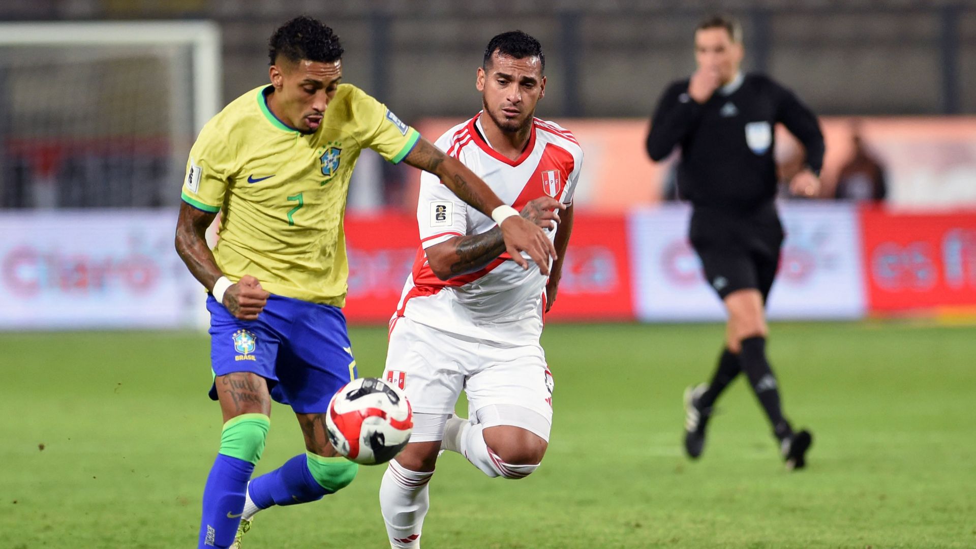 Raphinha Brazil Peru 2023