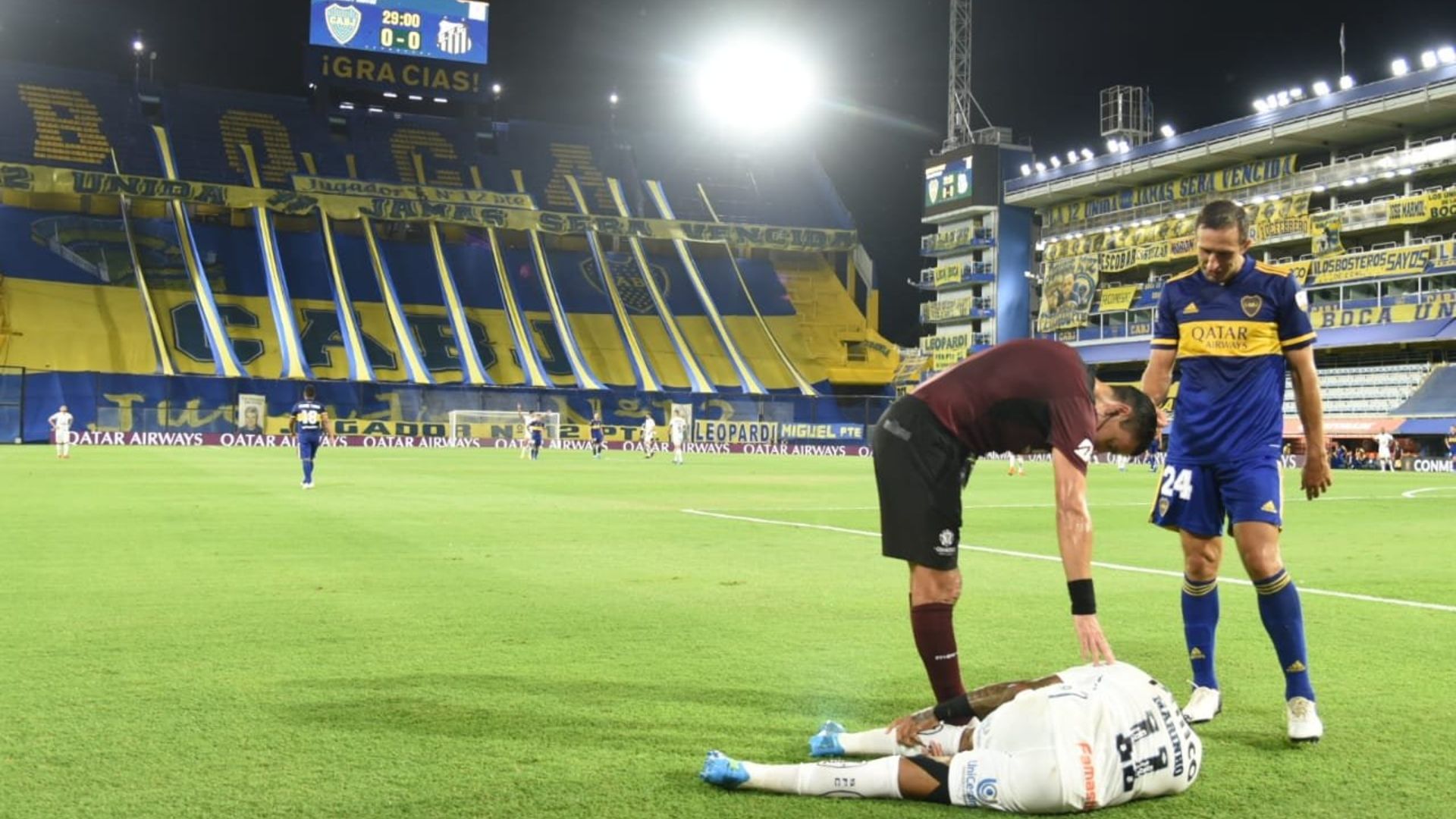 Santos Boca Juniors Libertadores