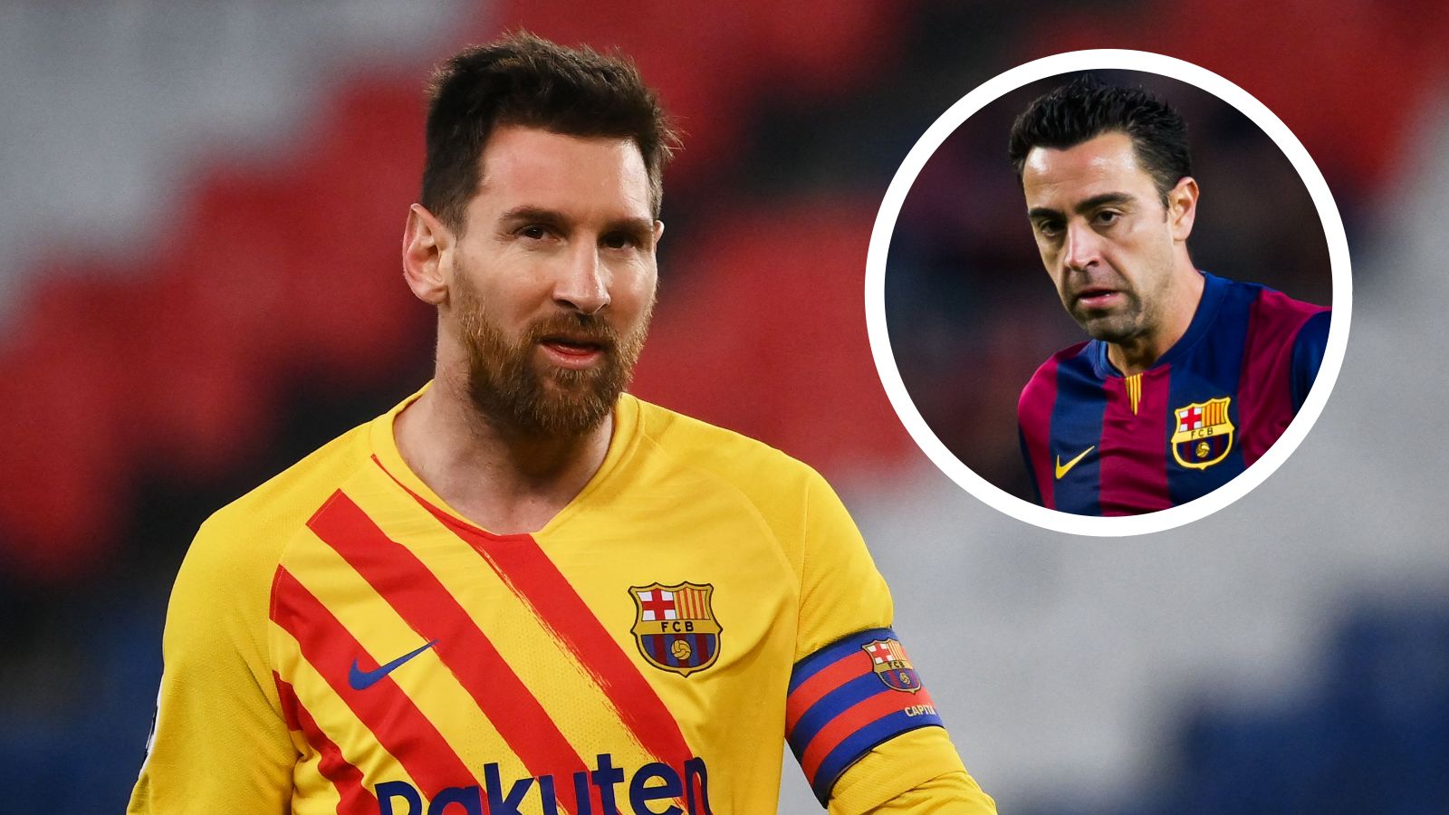 Messi Xavi Barcelona