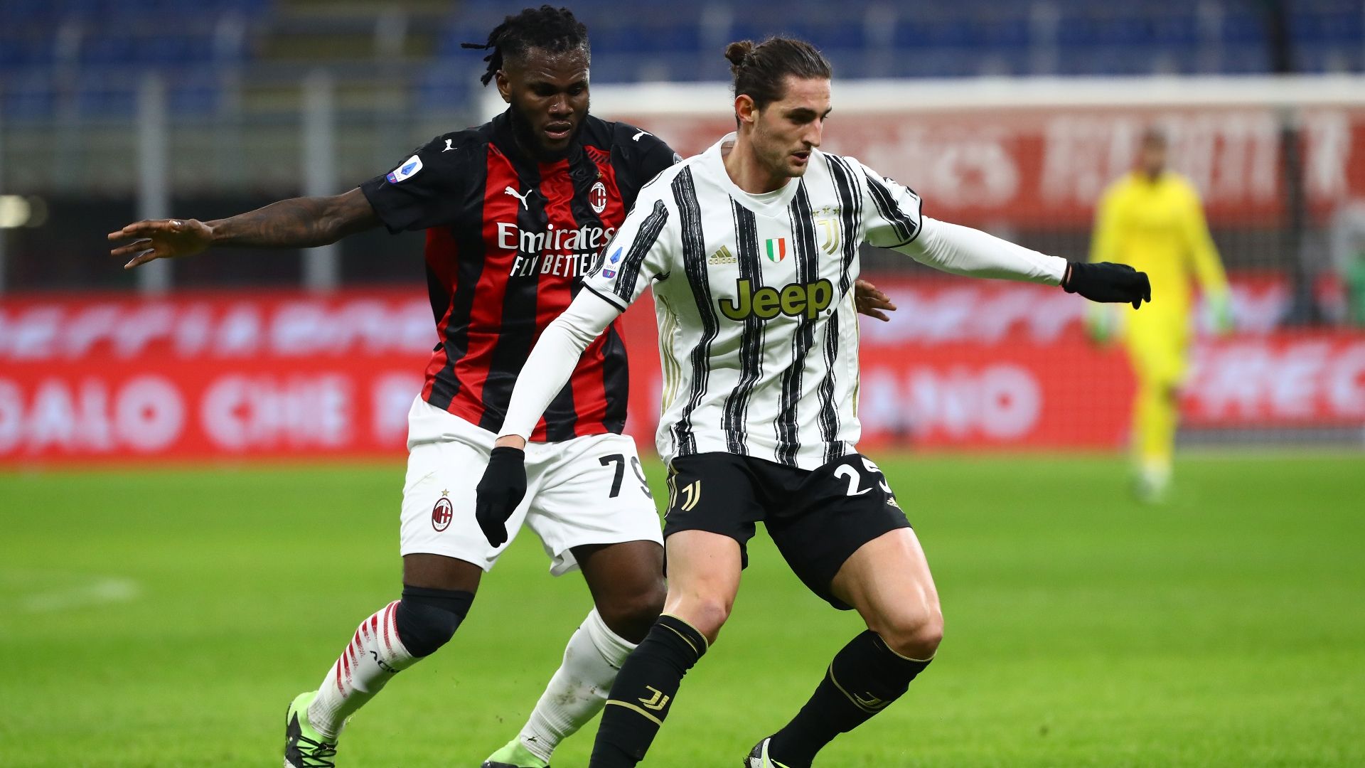 Adrien Rabiot Franck Kessié Milan Juventus 2020-2021