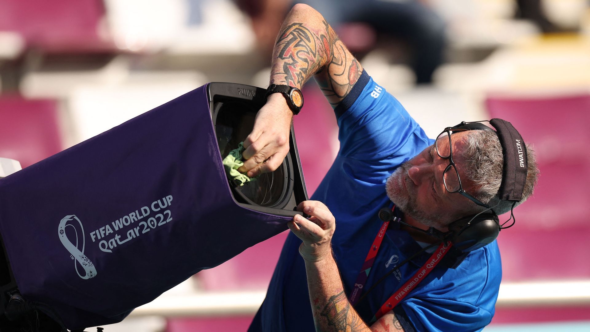 Camera TV World Cup Qatar 2022