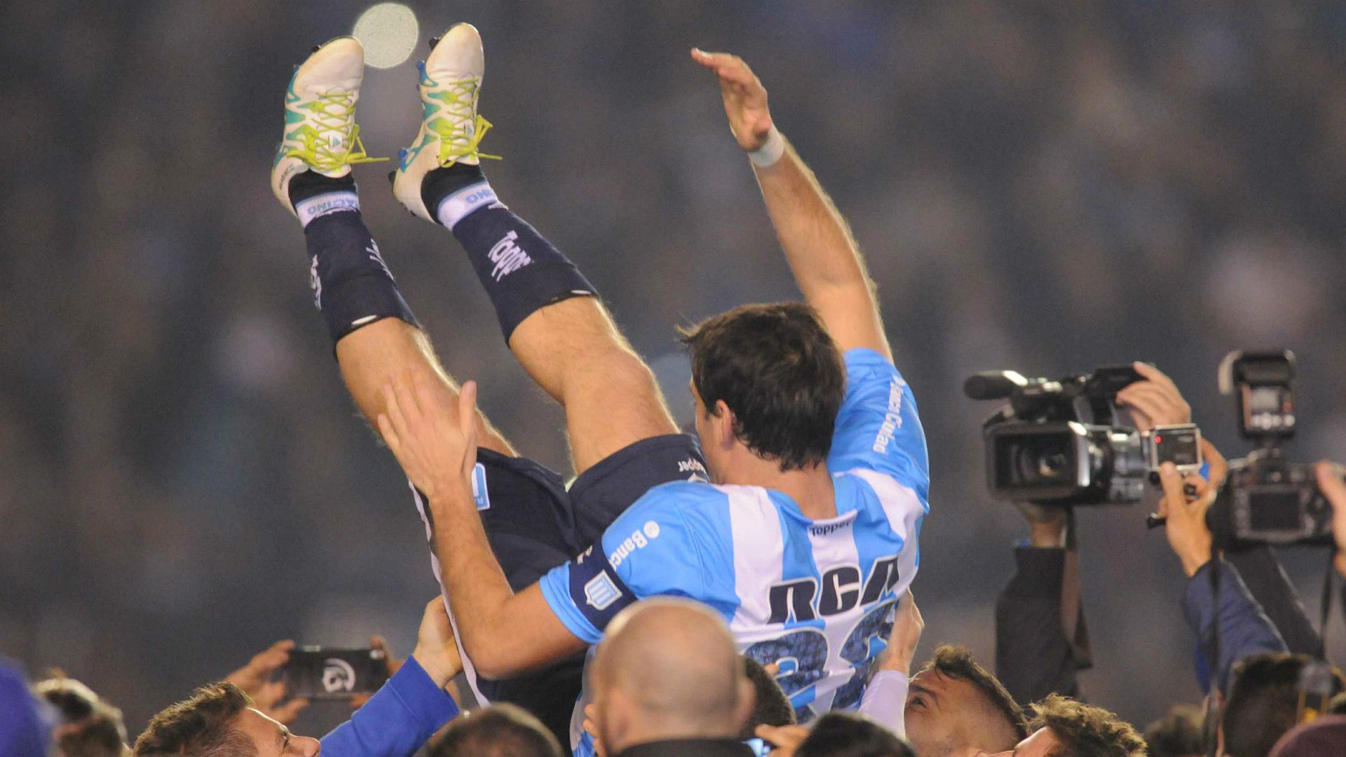 Despedida Milito Racing Temperley Fecha 16 Campeoanto Primera Division 21052016