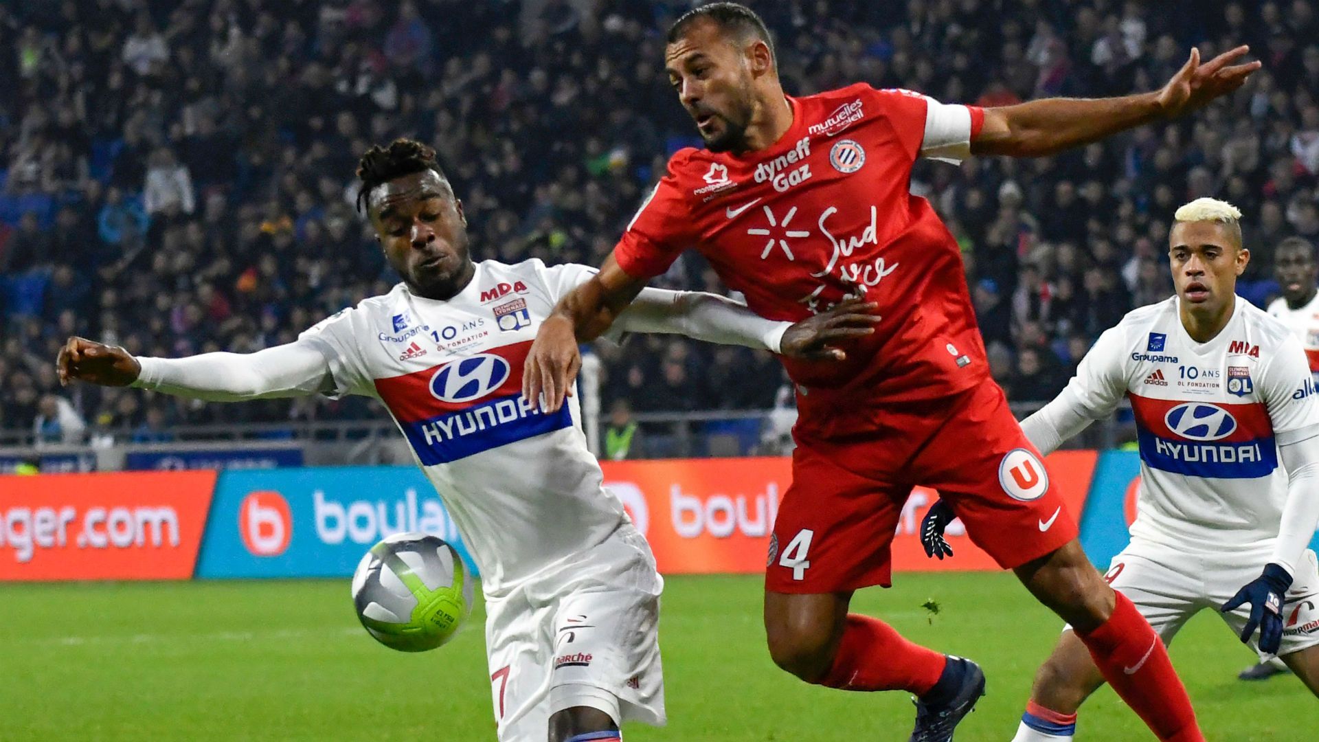 Vitorino Hilton Maxwell Cornet Lyon Montpellier Ligue 1 19112017