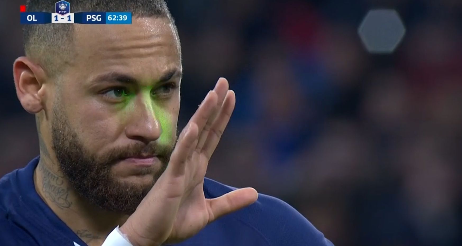 Neymar PSG Lyon 2020