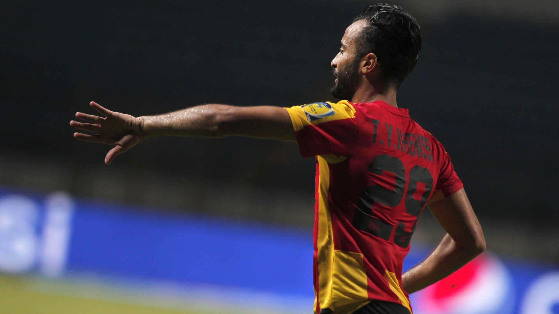 Taha Yassine Khenissi of ES Tunis