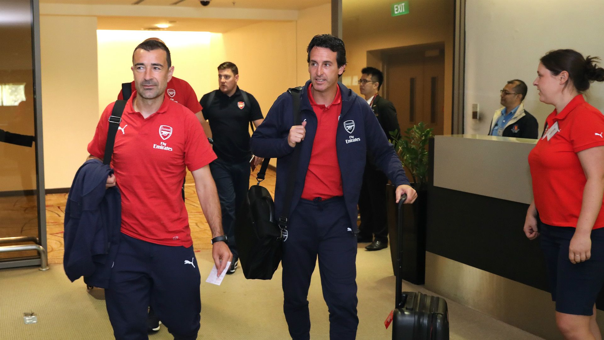 Unai Emery Arsenal ICC 2018 Singapore