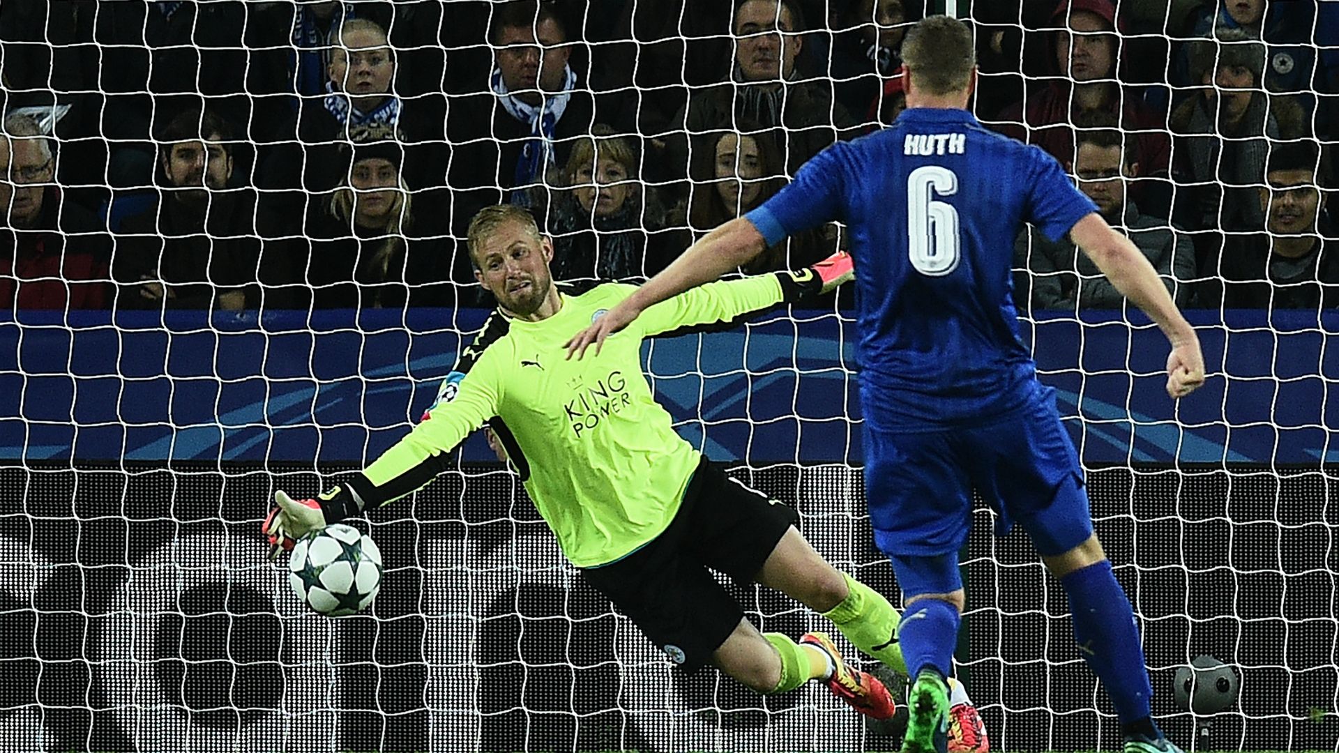 Kasper Schmeichel Leicester Copenhagen Champions League 18102016