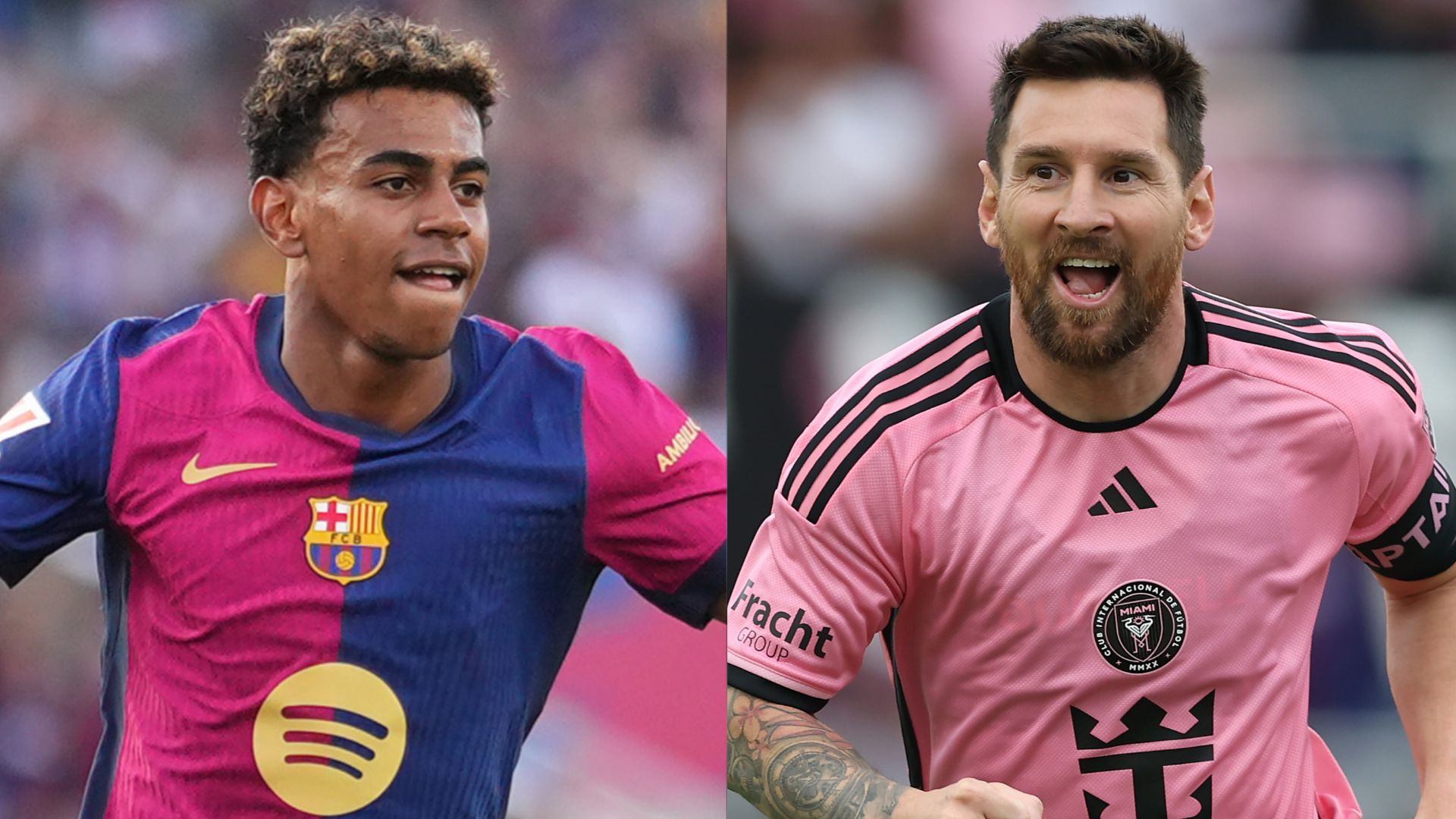 Lamine Yamal Lionel Messi