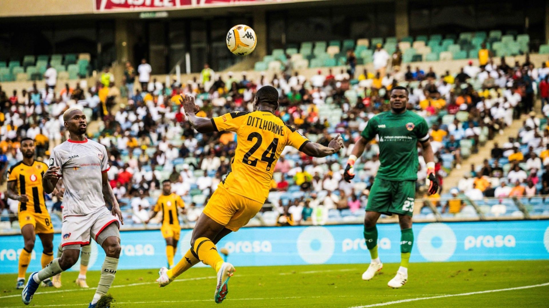 Stanley Nwabali, Chippa United & Thatayaone Ditlhokwe, Kaizer Chiefs, December 2024.