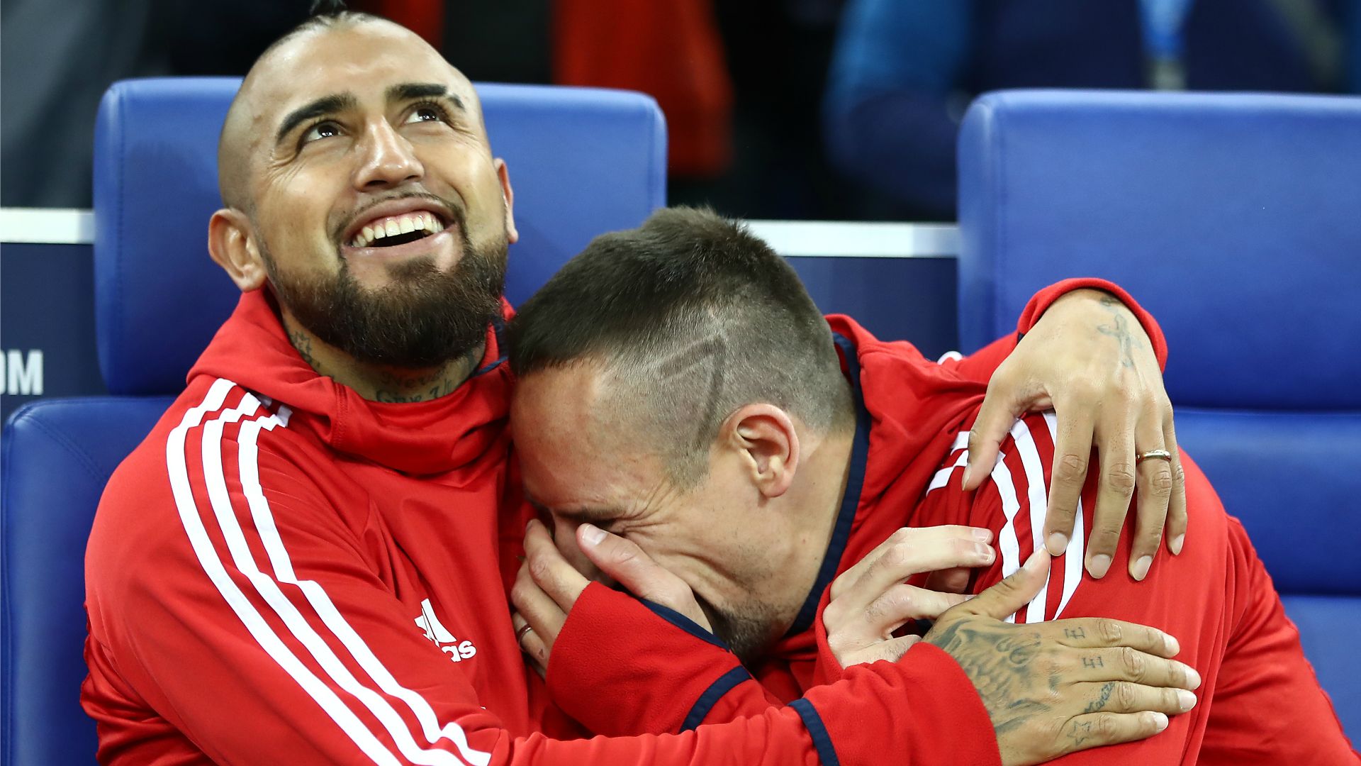Franck Ribéry, Arturo Vidal
