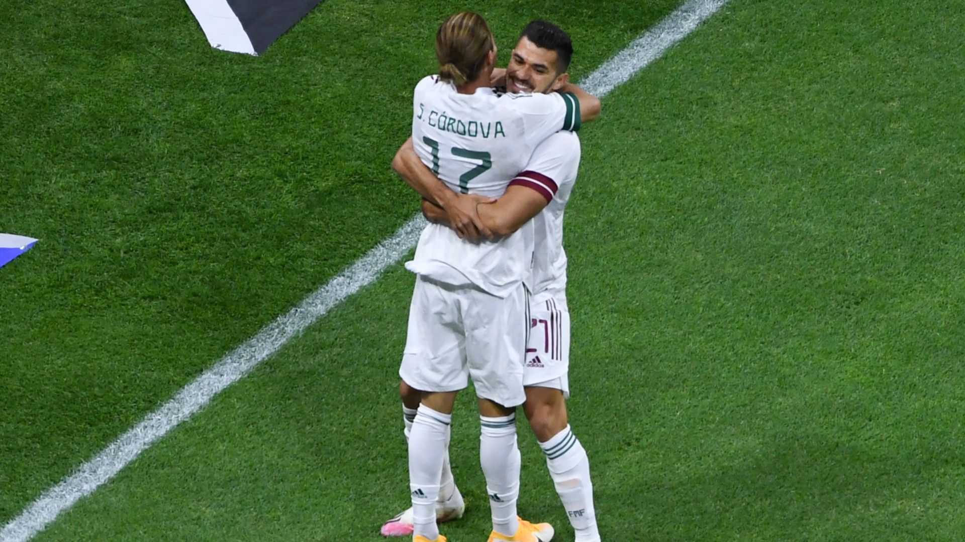 Henry Martin Sebastián Cordova México vs Guatemala