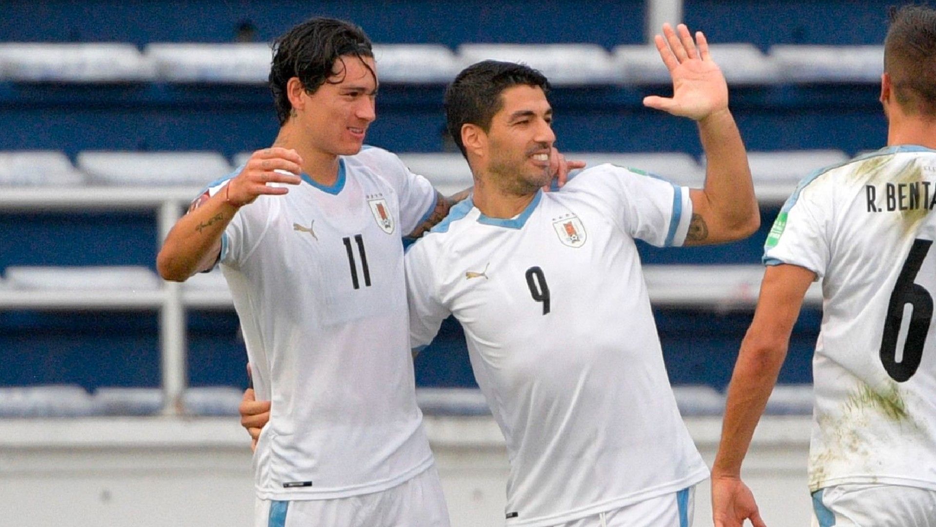 Darwin Nunez Luis Suarez Uruguay 2020