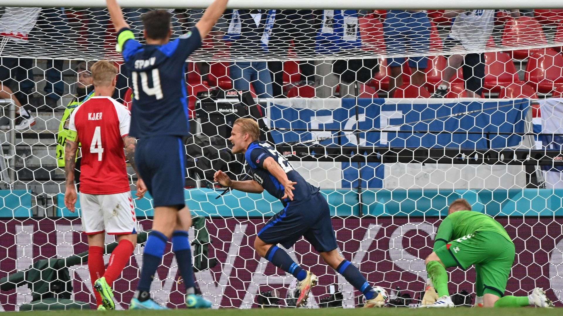 Joel Pohjanpalo - Denmark vs Finlandia Euro 2020