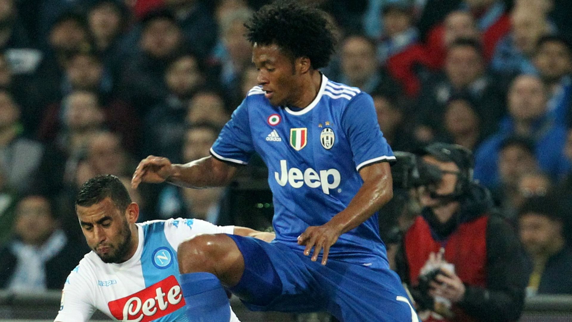 Juan Cuadrado Faouzi Ghoulam Napoli Juventus