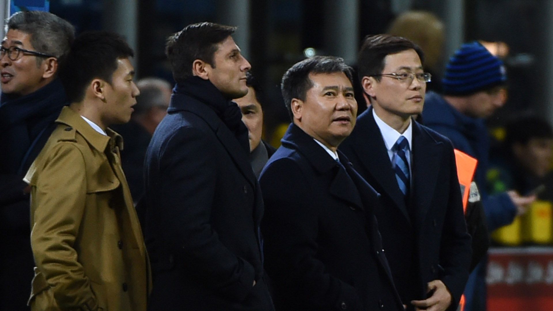 Steven Zhang Javier Zanetti Inter Milan Serie A