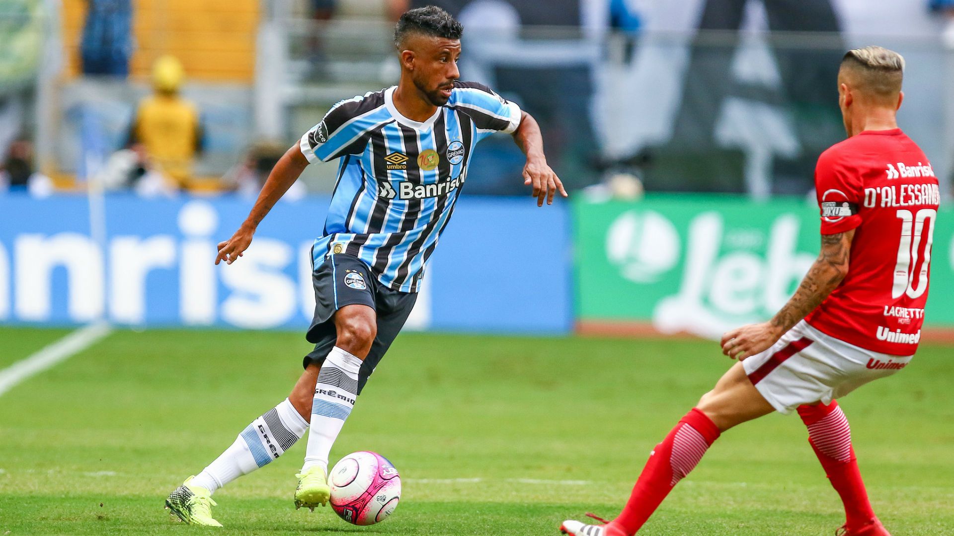 Léo Moura D'Alessandro Grêmio Internacional 18 03 2018