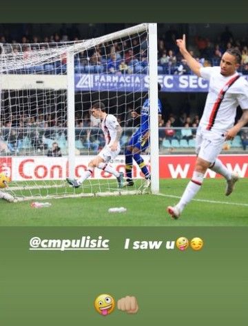 Christian Pulisic Noah Okafor Milan 2024